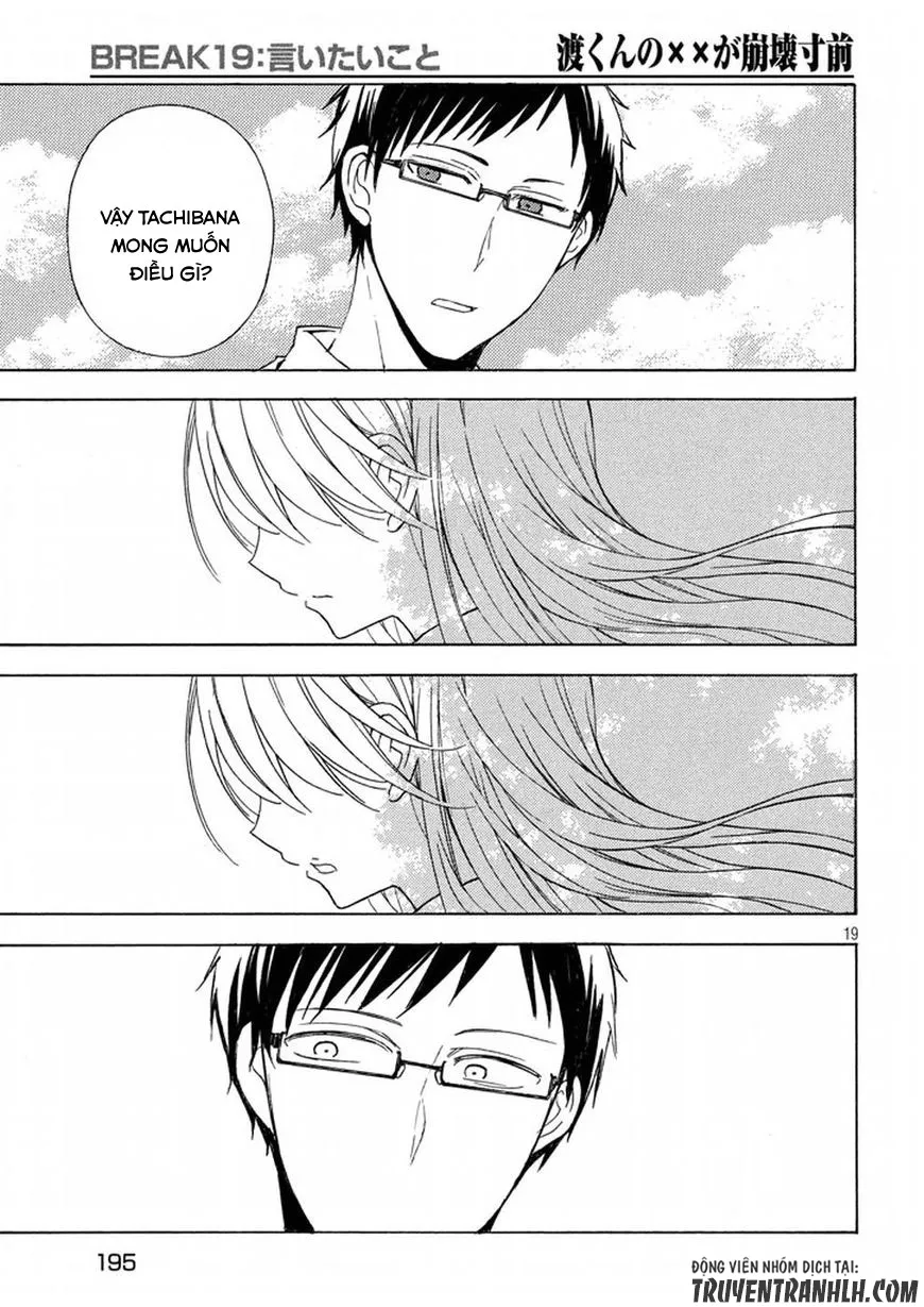 HentaiVN.net - Ảnh 20 - Watari-kun no xx ga Houkai Sunzen [渡くんの××が崩壊寸前; 渡君的XX即将崩坏; Watari-kun no Batsu Batsu ga Houkai Sunzen; Watari-kun no Batsubatsu ga Houkai Sunzen] - Chap 22