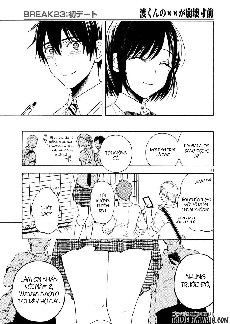 HentaiVN.net - Ảnh 40 - Watari-kun no xx ga Houkai Sunzen [渡くんの××が崩壊寸前; 渡君的XX即将崩坏; Watari-kun no Batsu Batsu ga Houkai Sunzen; Watari-kun no Batsubatsu ga Houkai Sunzen] - Chap 26