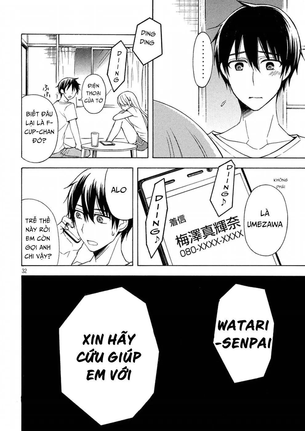 HentaiVN.net - Ảnh 32 - Watari-kun no xx ga Houkai Sunzen [渡くんの××が崩壊寸前; 渡君的XX即将崩坏; Watari-kun no Batsu Batsu ga Houkai Sunzen; Watari-kun no Batsubatsu ga Houkai Sunzen] - Chap 29