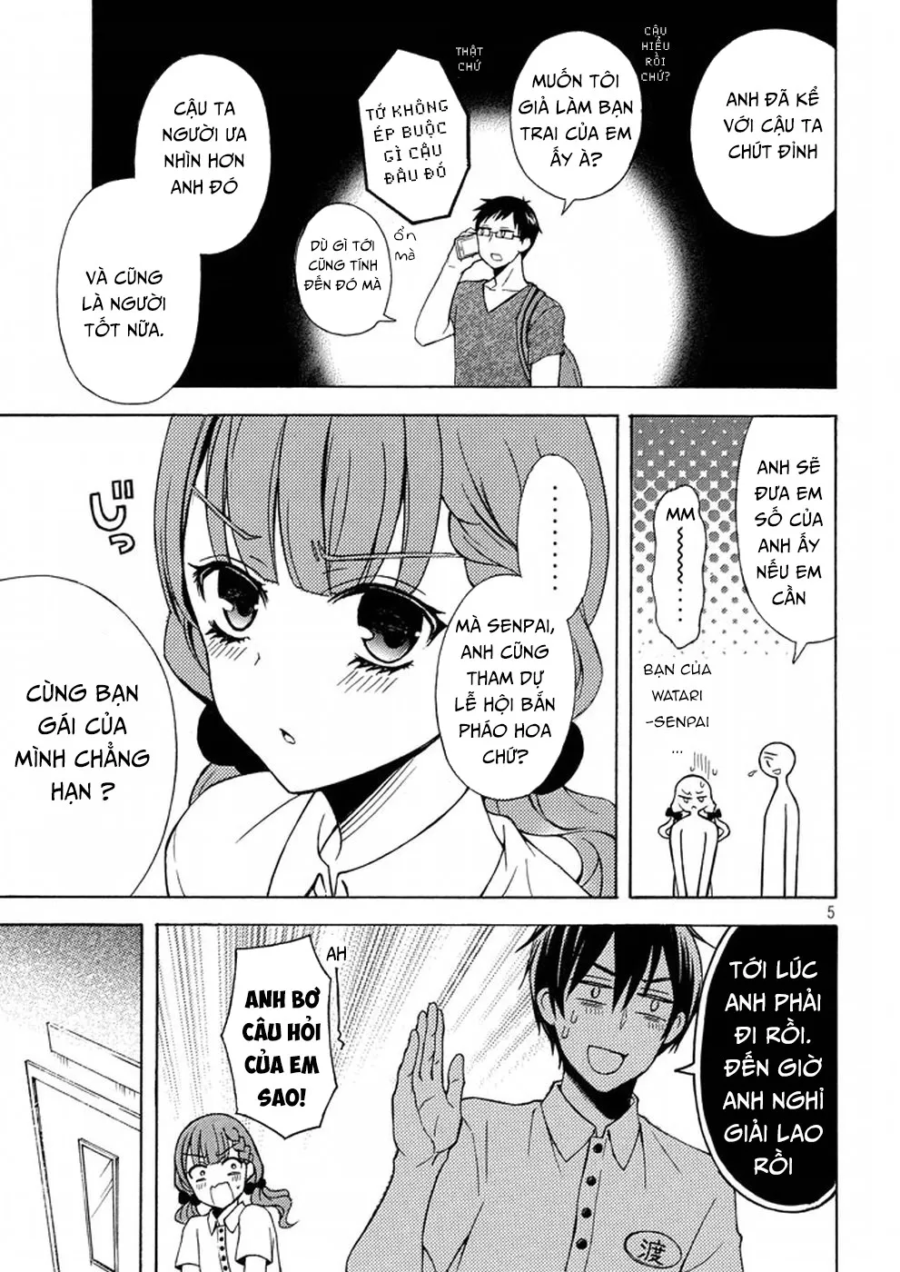 HentaiVN.net - Ảnh 6 - Watari-kun no xx ga Houkai Sunzen [渡くんの××が崩壊寸前; 渡君的XX即将崩坏; Watari-kun no Batsu Batsu ga Houkai Sunzen; Watari-kun no Batsubatsu ga Houkai Sunzen] - Chap 30