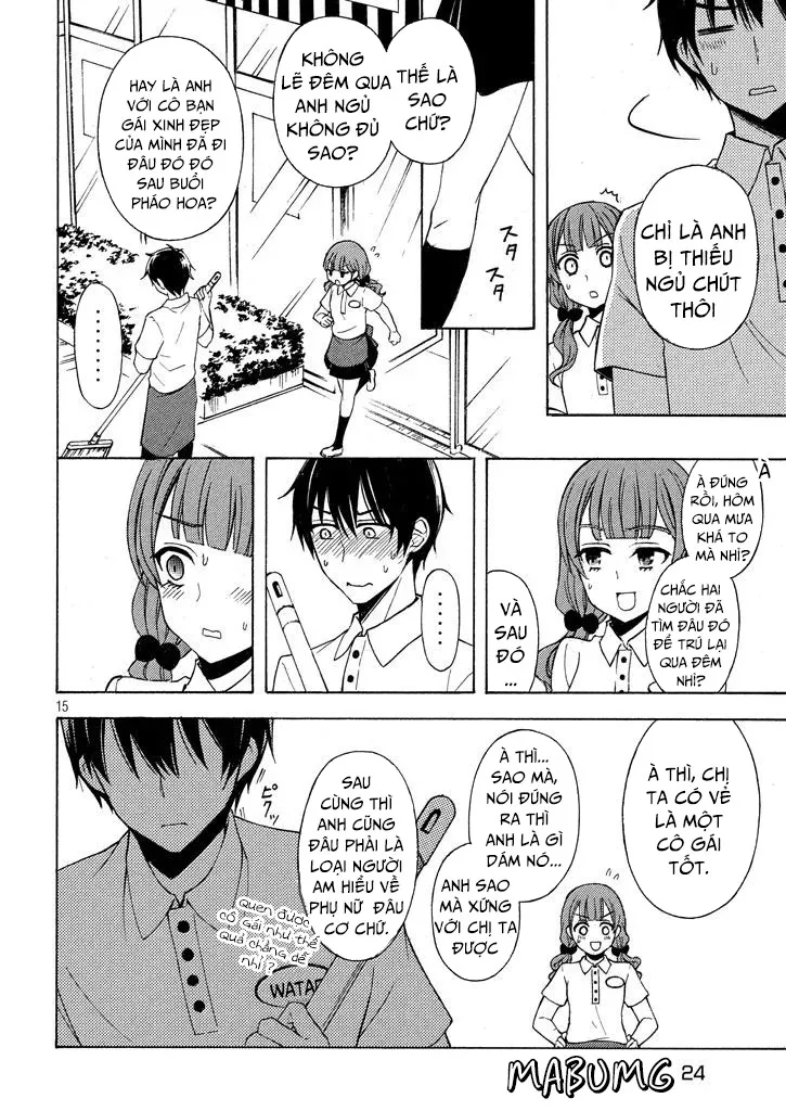 HentaiVN.net - Ảnh 16 - Watari-kun no xx ga Houkai Sunzen [渡くんの××が崩壊寸前; 渡君的XX即将崩坏; Watari-kun no Batsu Batsu ga Houkai Sunzen; Watari-kun no Batsubatsu ga Houkai Sunzen] - Chap 33