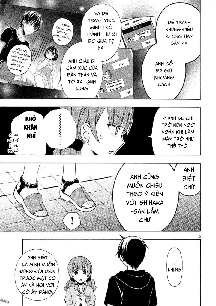 HentaiVN.net - Ảnh 6 - Watari-kun no xx ga Houkai Sunzen [渡くんの××が崩壊寸前; 渡君的XX即将崩坏; Watari-kun no Batsu Batsu ga Houkai Sunzen; Watari-kun no Batsubatsu ga Houkai Sunzen] - Chap 35