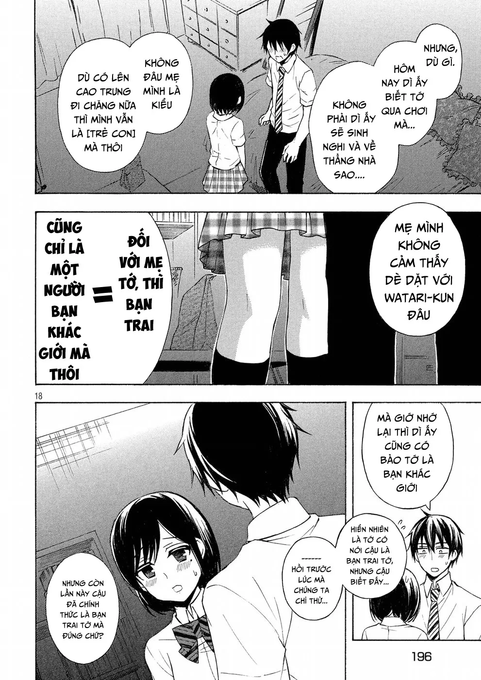 HentaiVN.net - Ảnh 18 - Watari-kun no xx ga Houkai Sunzen [渡くんの××が崩壊寸前; 渡君的XX即将崩坏; Watari-kun no Batsu Batsu ga Houkai Sunzen; Watari-kun no Batsubatsu ga Houkai Sunzen] - Chap 37