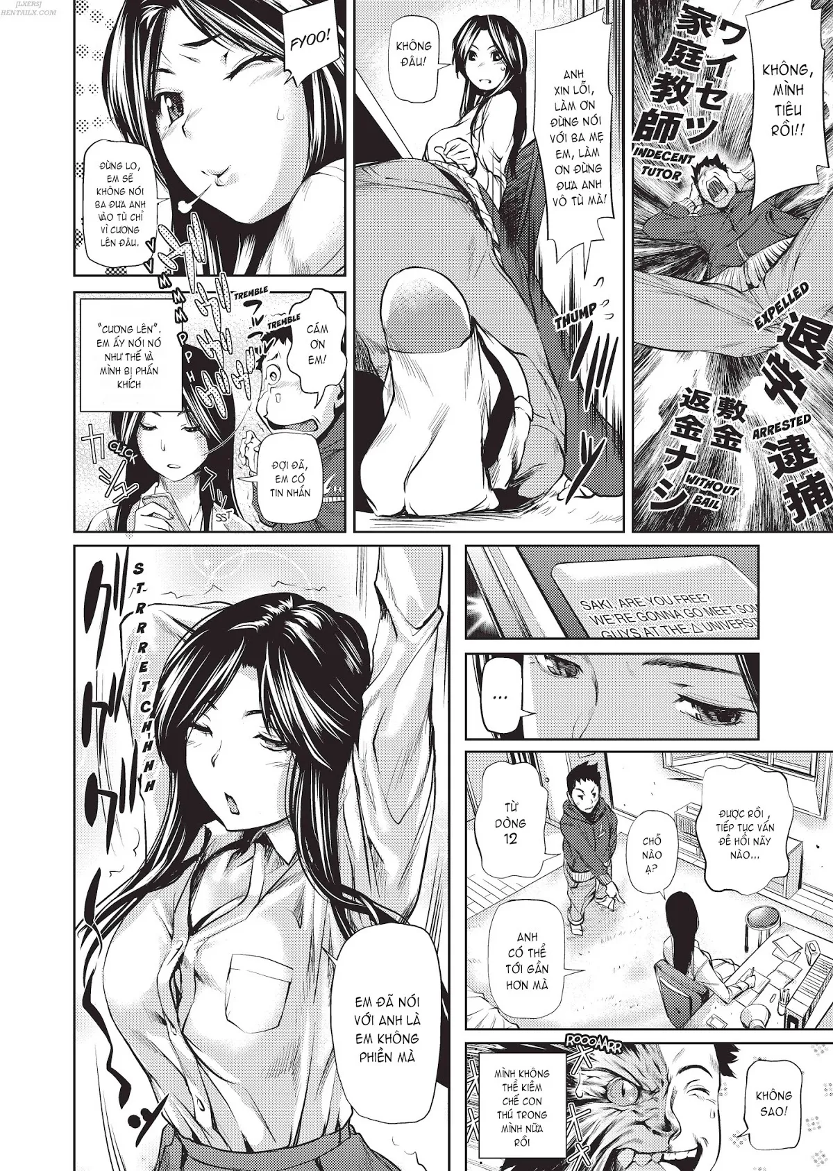 HentaiVN.net - Ảnh 5 - Sweet Ladies! [Amanee!] - Chap 5