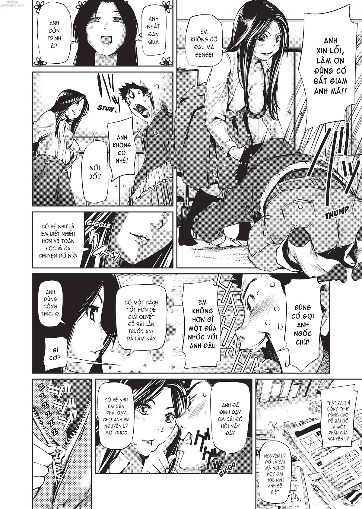 HentaiVN.net - Ảnh 9 - Sweet Ladies! [Amanee!] - Chap 5