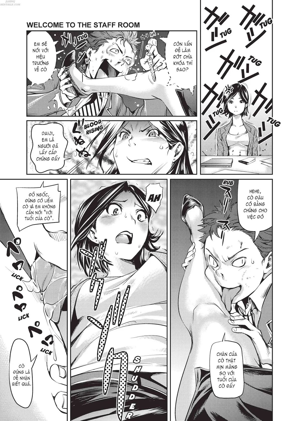 HentaiVN.net - Ảnh 8 - Sweet Ladies! [Amanee!] - Chap 6