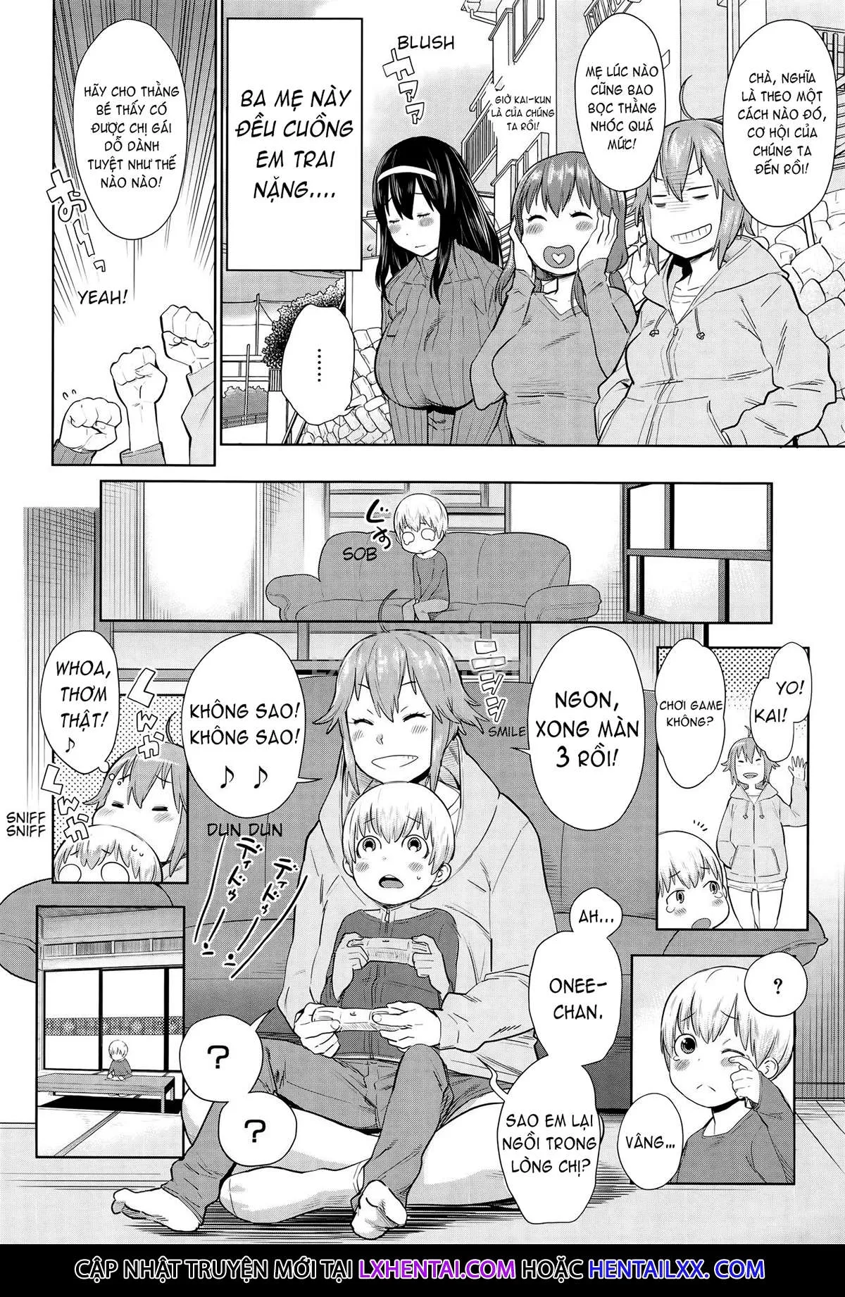 HentaiVN.net - Ảnh 4 - Ane x Pako² - Chap 3