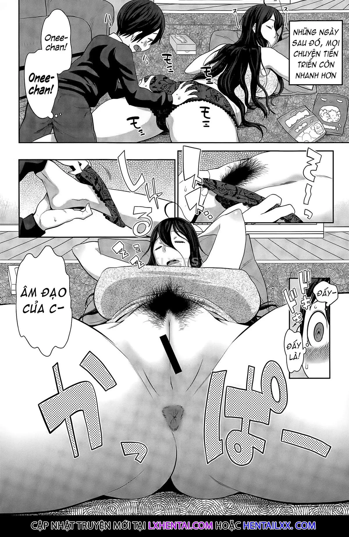 HentaiVN.net - Ảnh 10 - Ane x Pako² - Chap 4