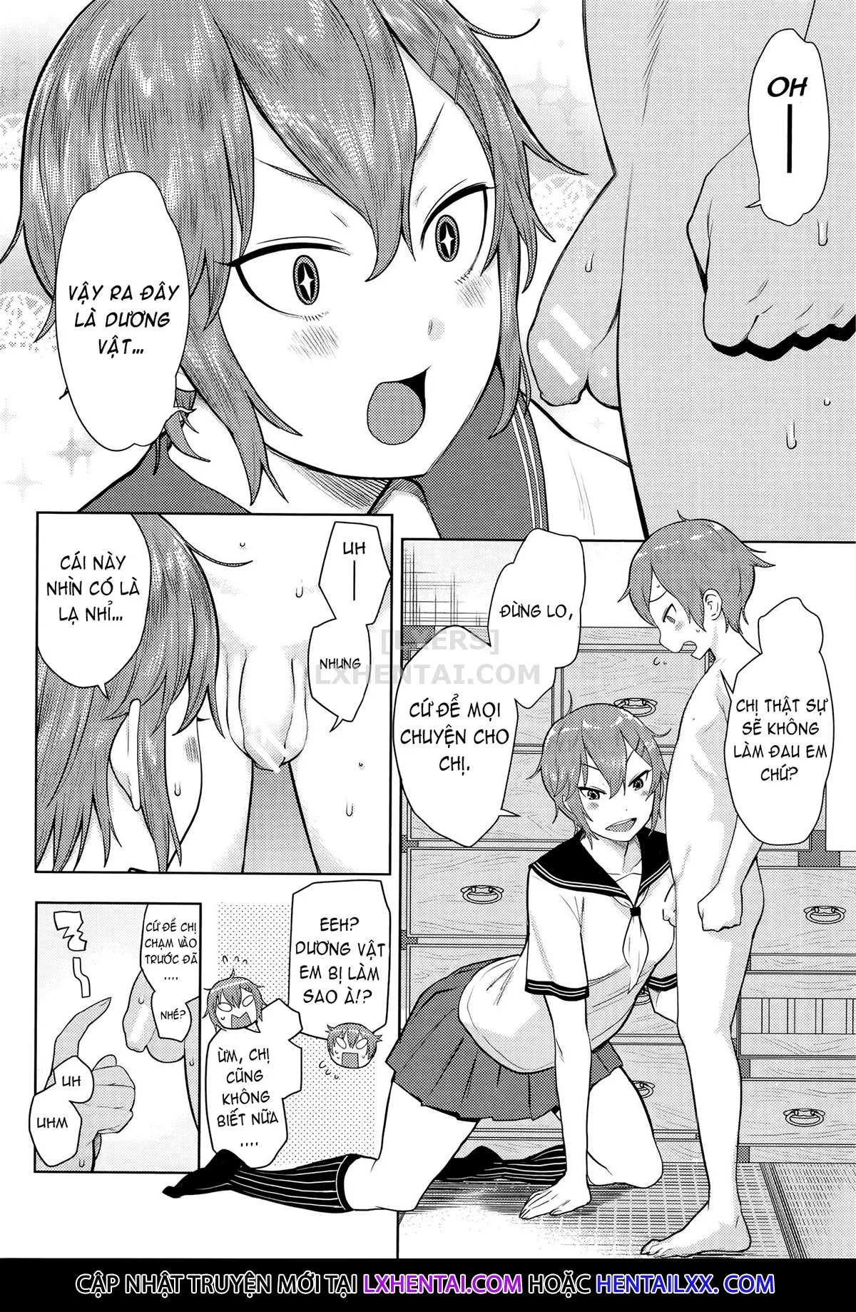 HentaiVN.net - Ảnh 9 - Ane x Pako² - Chap 6