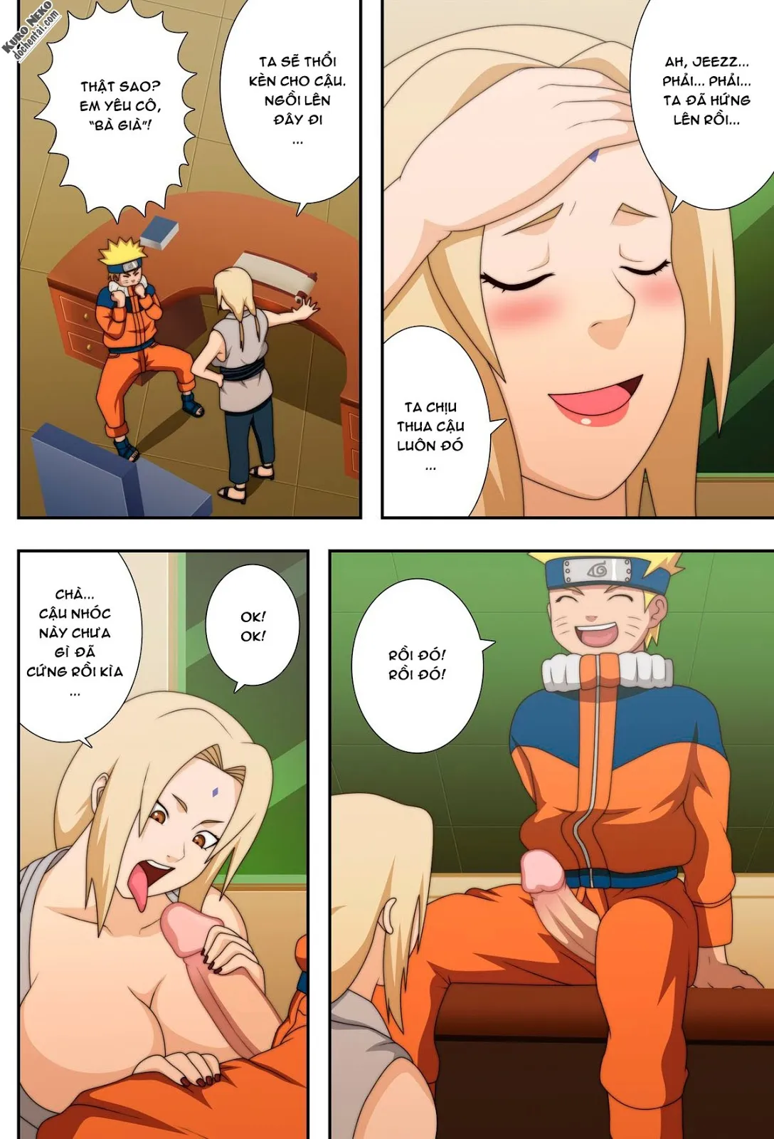 HentaiVN.net - Ảnh 12 - Big-Breast Ninja (Naruto) [Kyounyuu No Ninja Chichikage; Huge Breasted Ninja] - Oneshot [màu]