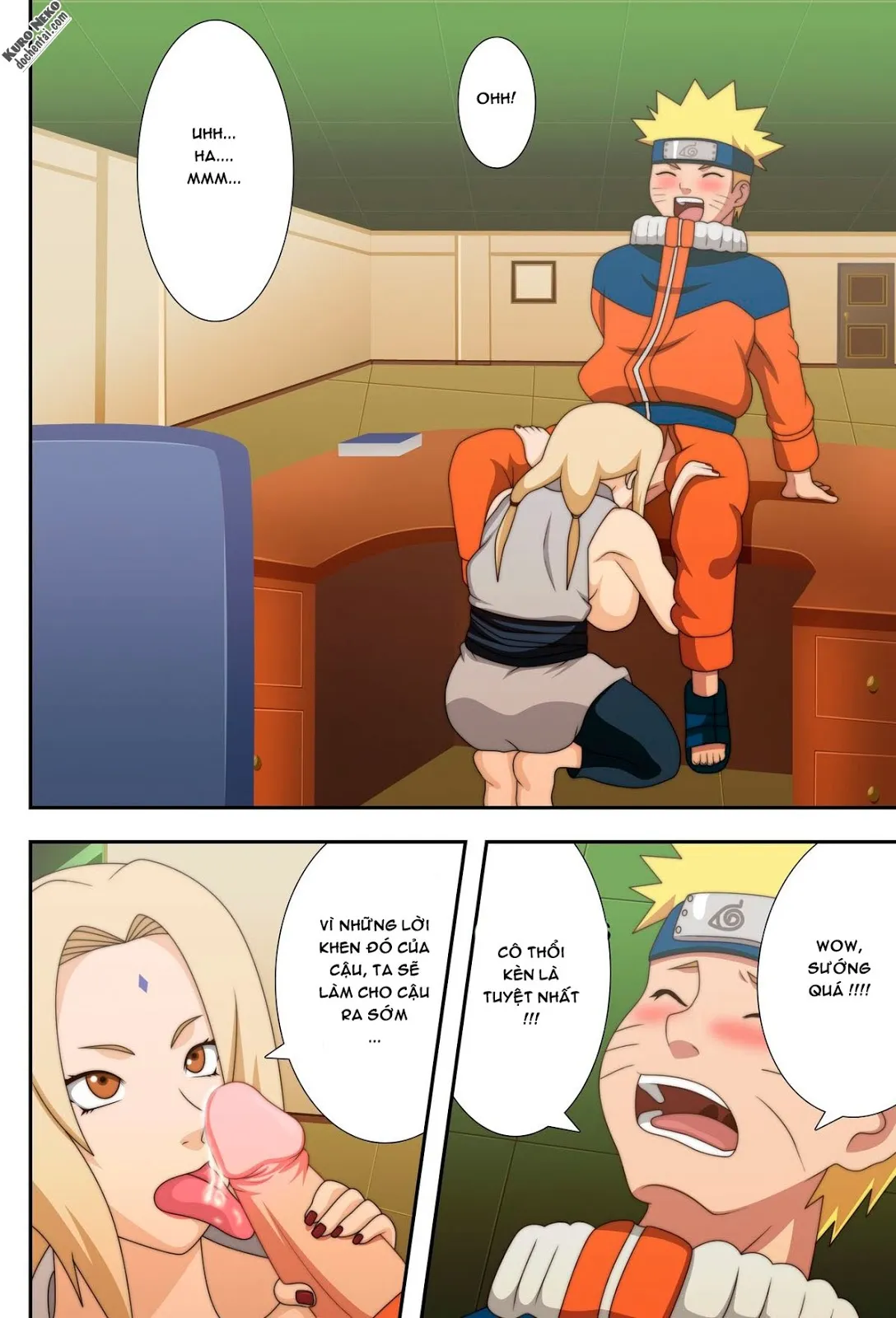 HentaiVN.net - Ảnh 14 - Big-Breast Ninja (Naruto) [Kyounyuu No Ninja Chichikage; Huge Breasted Ninja] - Oneshot [màu]