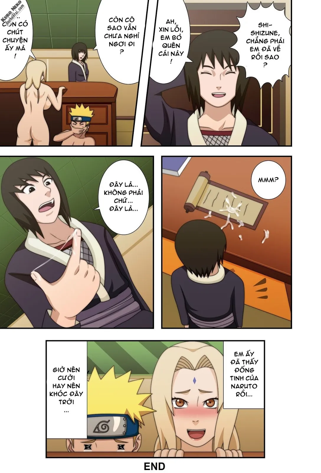 HentaiVN.net - Ảnh 42 - Big-Breast Ninja (Naruto) [Kyounyuu No Ninja Chichikage; Huge Breasted Ninja] - Oneshot [màu]