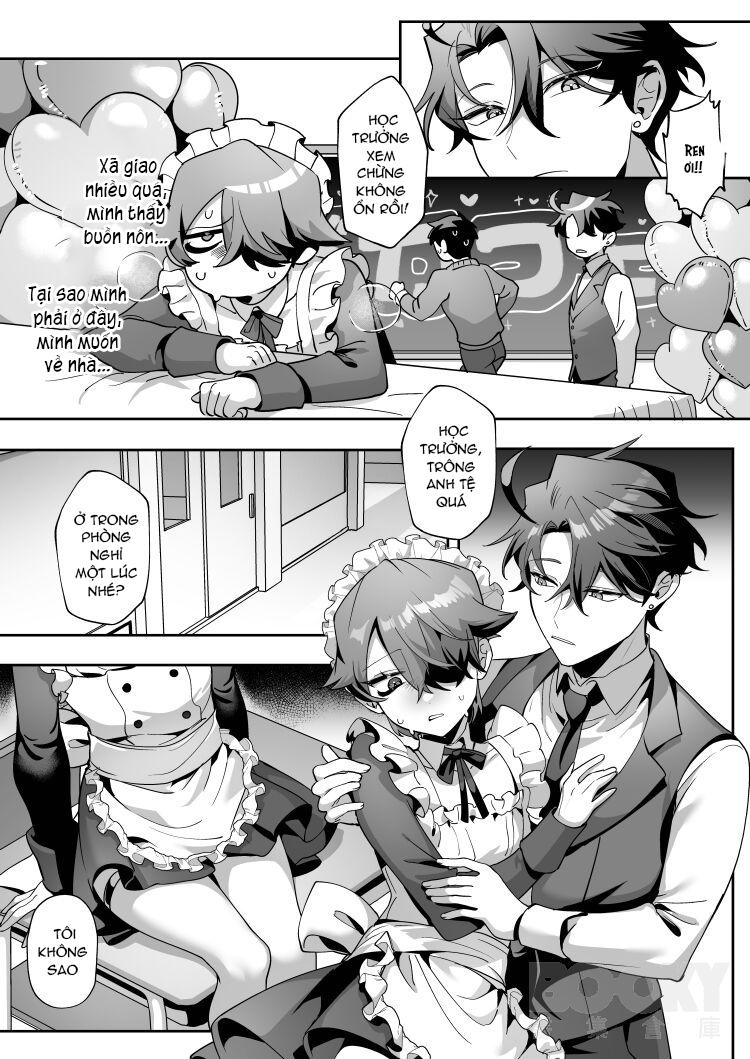 HentaiVN.net - Ảnh 20 - Boy hào nhoáng và chú thỏ u ám - Oneshot
