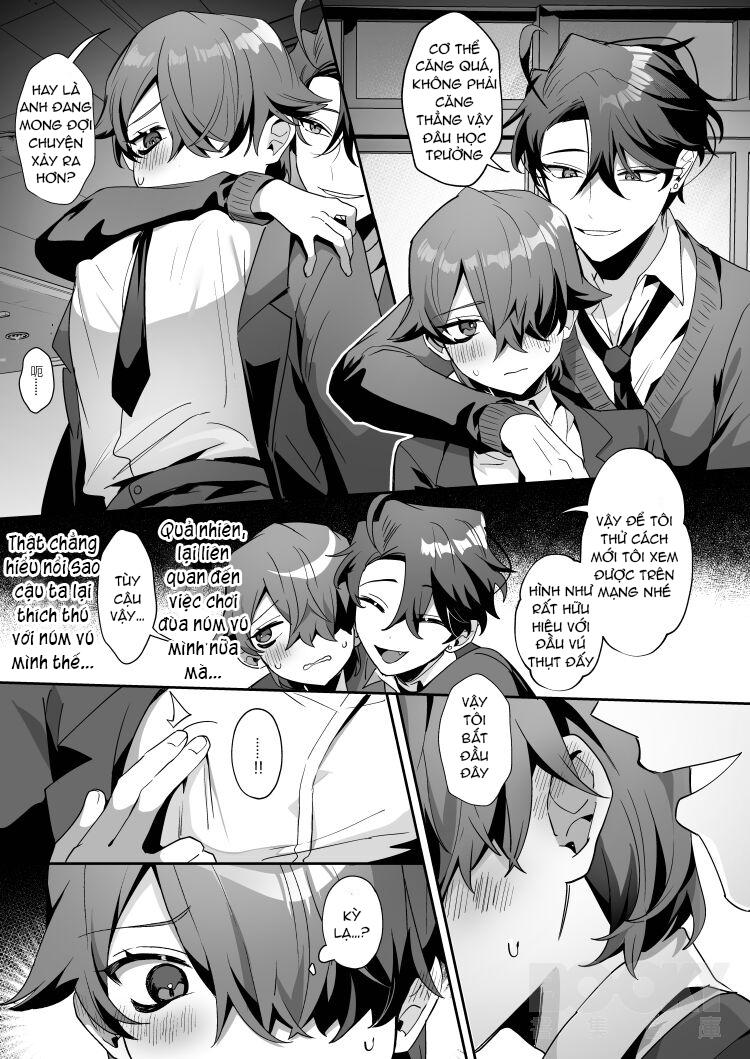 HentaiVN.net - Ảnh 7 - Boy hào nhoáng và chú thỏ u ám - Oneshot