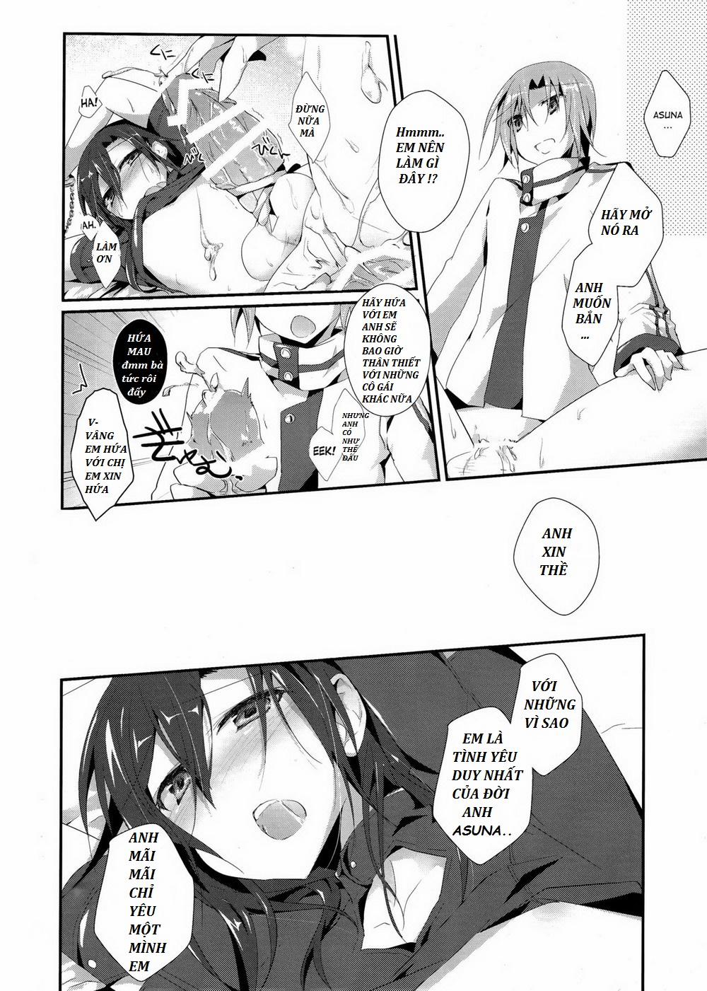 HentaiVN.net - Ảnh 13 - Honey Punishment (Sword Art Online) [Sự trừng phạt ngọt ngào] - Oneshot