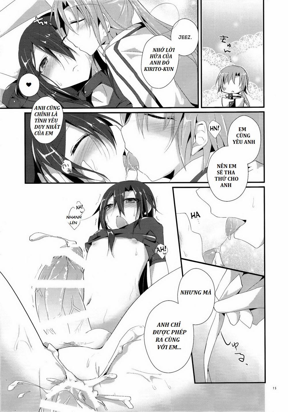 HentaiVN.net - Ảnh 14 - Honey Punishment (Sword Art Online) [Sự trừng phạt ngọt ngào] - Oneshot