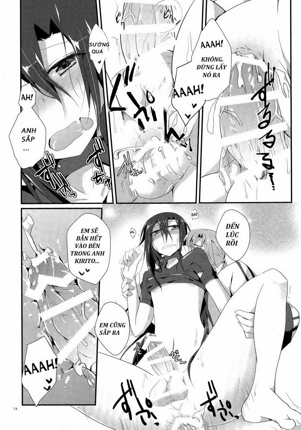 HentaiVN.net - Ảnh 15 - Honey Punishment (Sword Art Online) [Sự trừng phạt ngọt ngào] - Oneshot