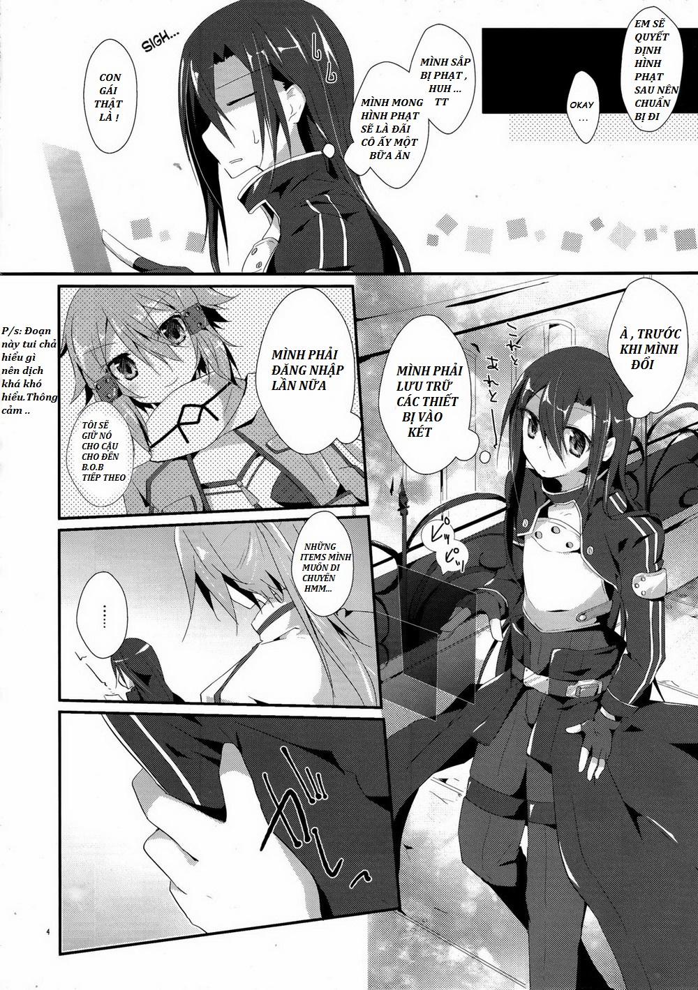 HentaiVN.net - Ảnh 3 - Honey Punishment (Sword Art Online) [Sự trừng phạt ngọt ngào] - Oneshot