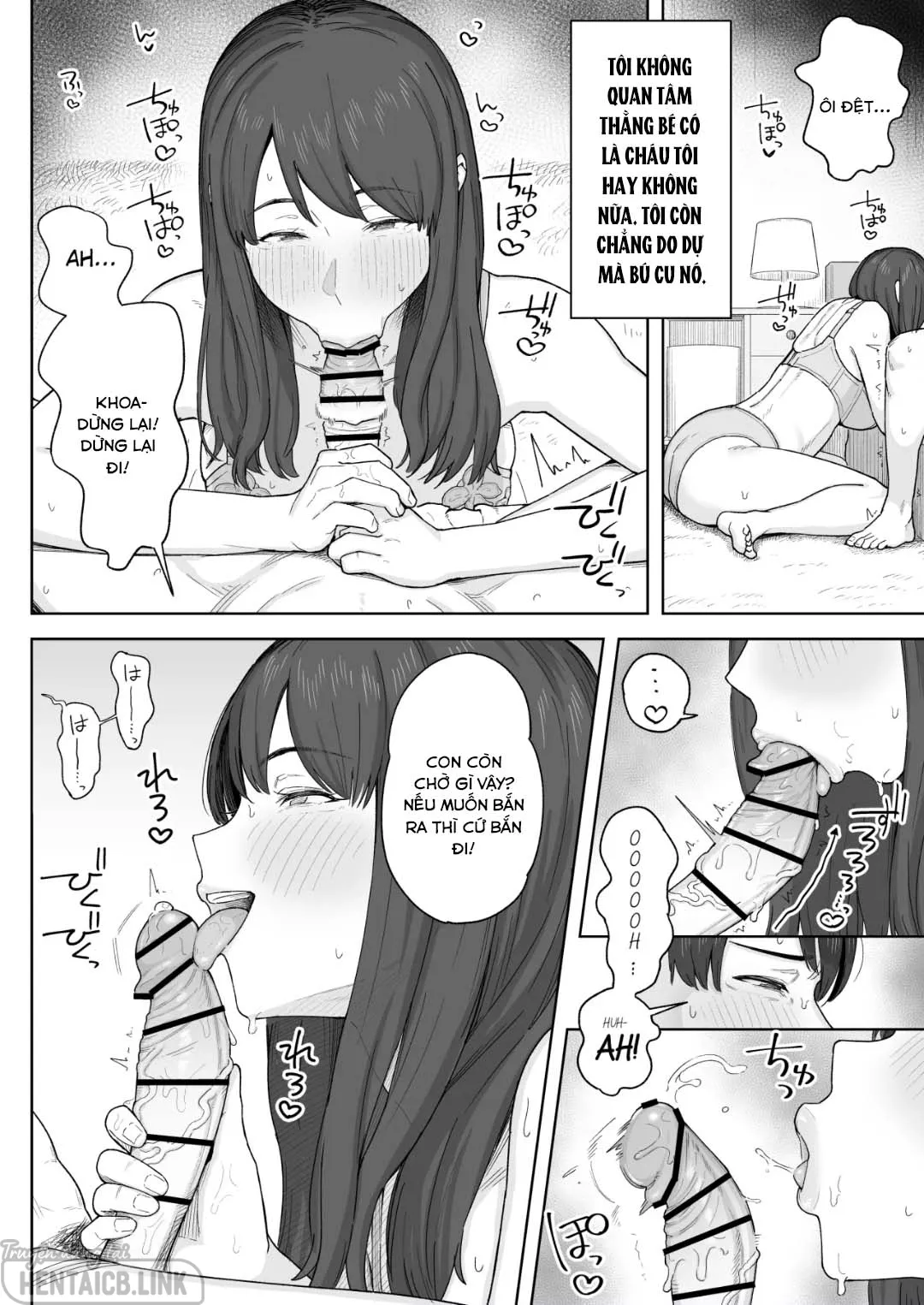 HentaiVN.net - Ảnh 11 - Cùng dì sau bữa ăn tối - Oneshot