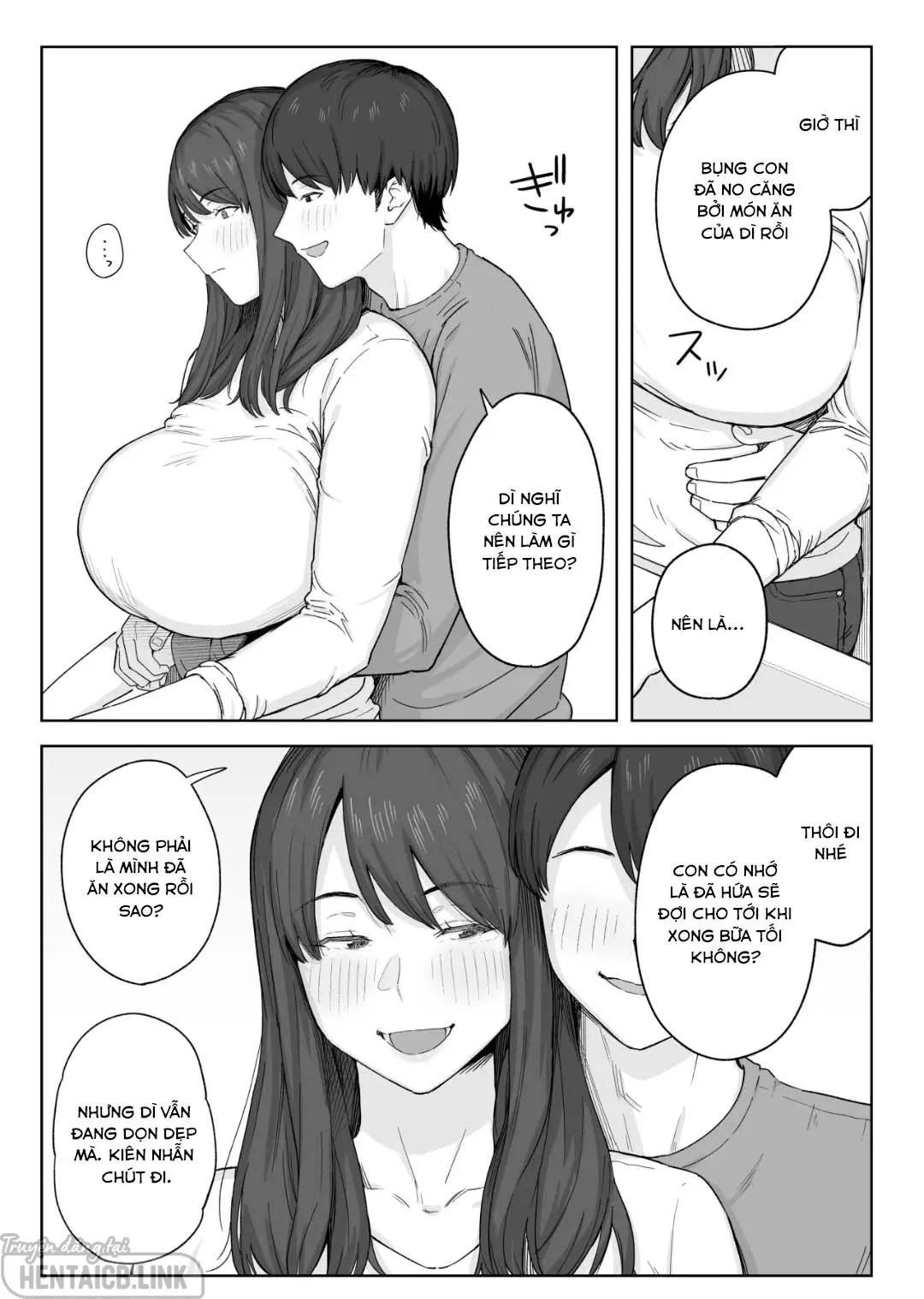 HentaiVN.net - Ảnh 6 - Cùng dì sau bữa ăn tối - Oneshot