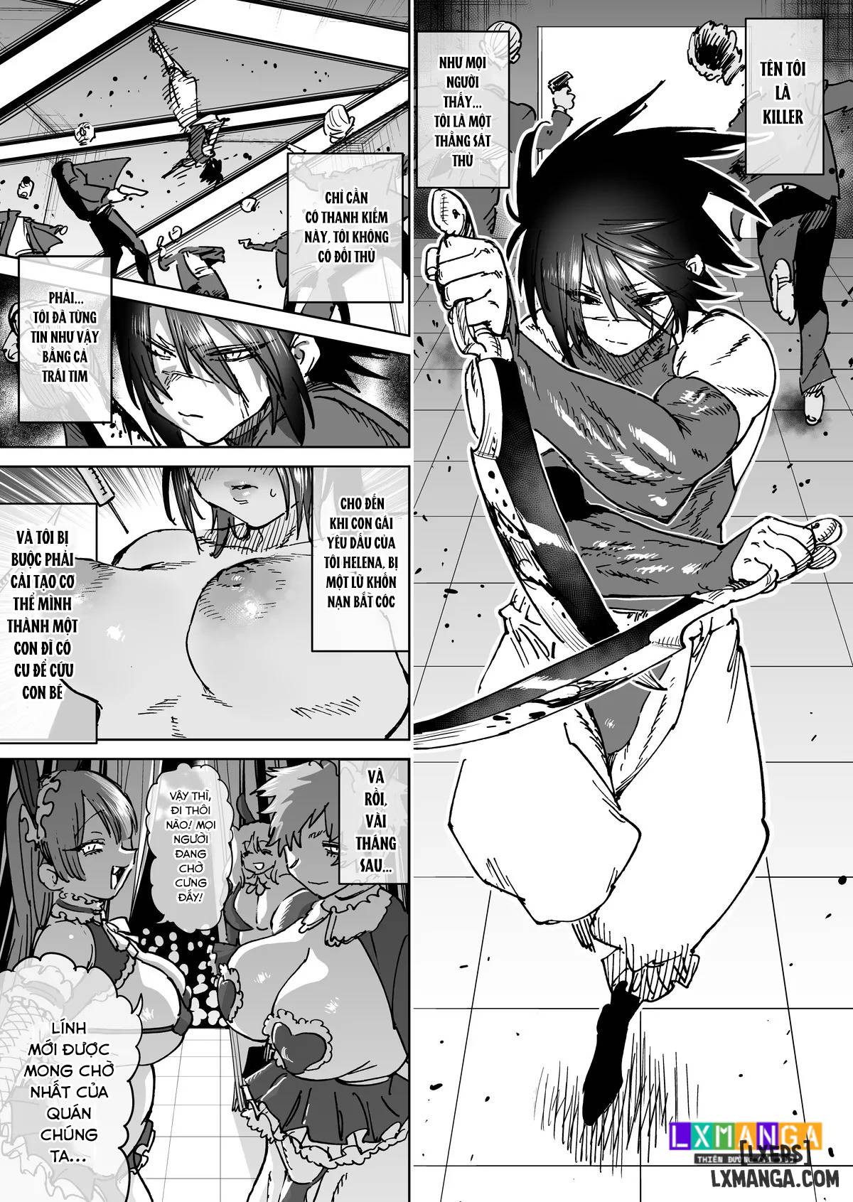 HentaiVN.net - Ảnh 12 - "Mesu Ochi" Sekai Saikyou no Koroshiya Self Mesu-ka Kaizou 1-11 - Oneshot.