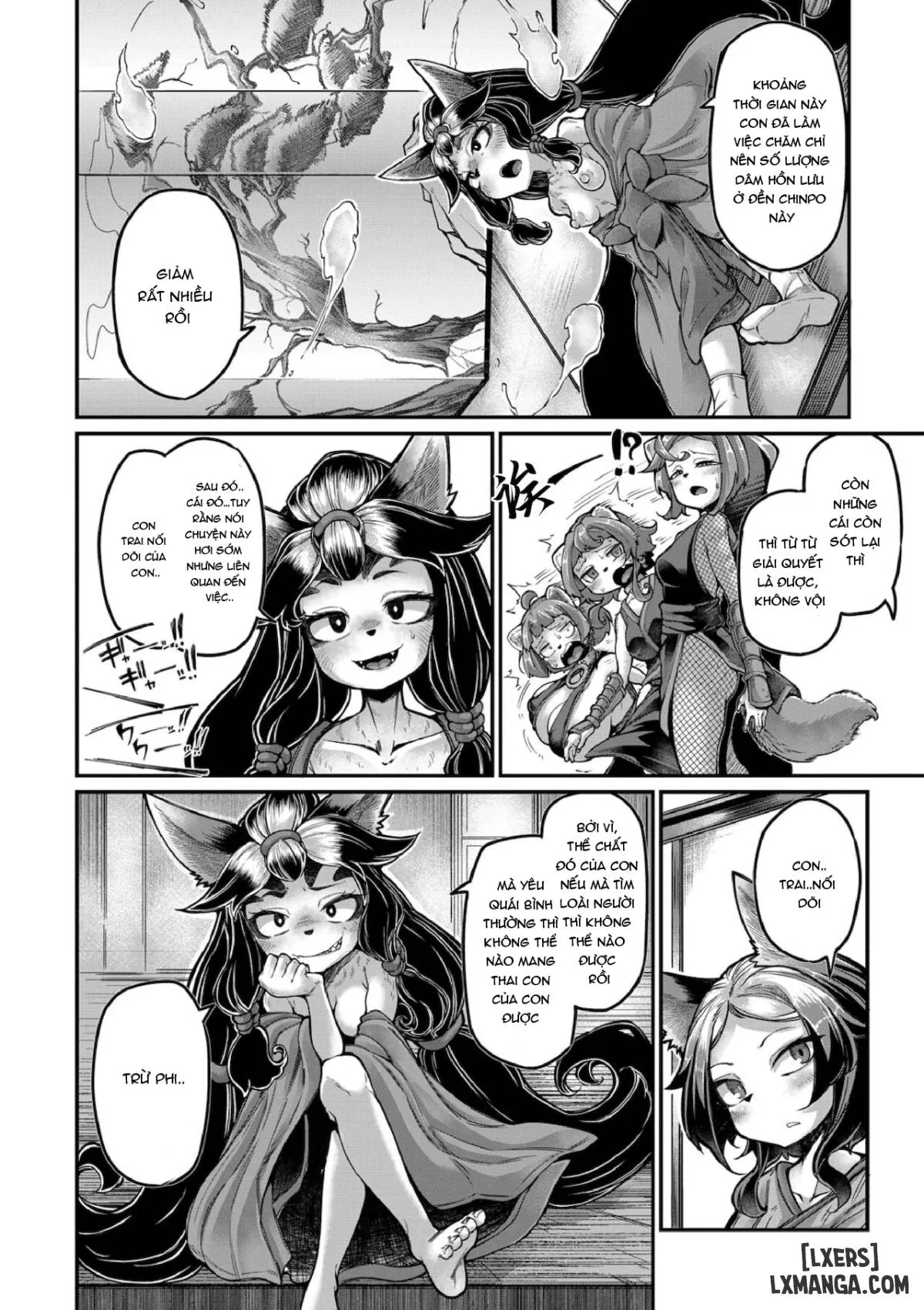 HentaiVN.net - Ảnh 4 - A Raunchy Pilgrimage Full of Otherwordly Girls - Chapter 8 END