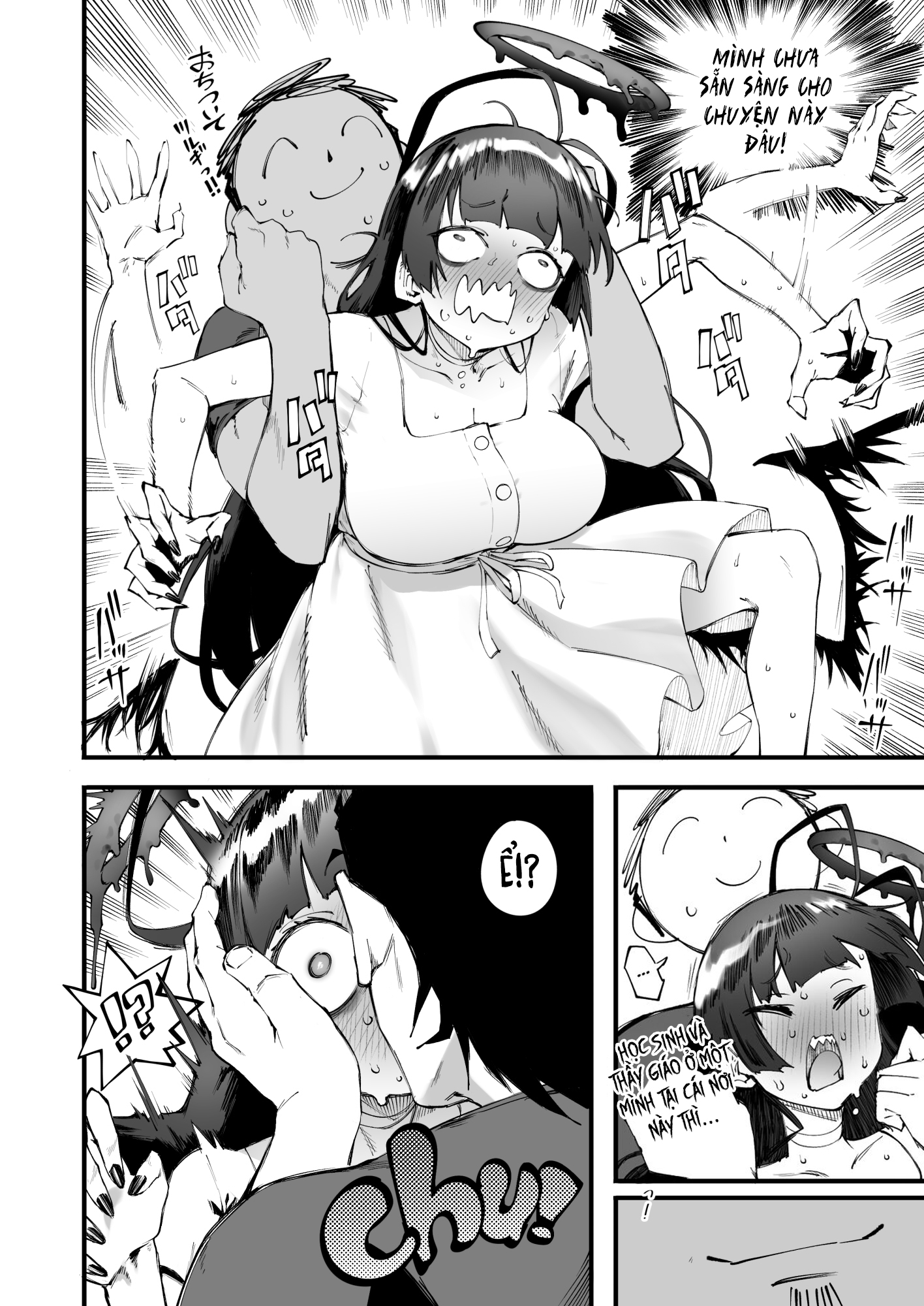 HentaiVN.net - Ảnh 17 - Dù là Tsurugi đi nữa thì cũng muốn được yêu chứ! - devil may sếch