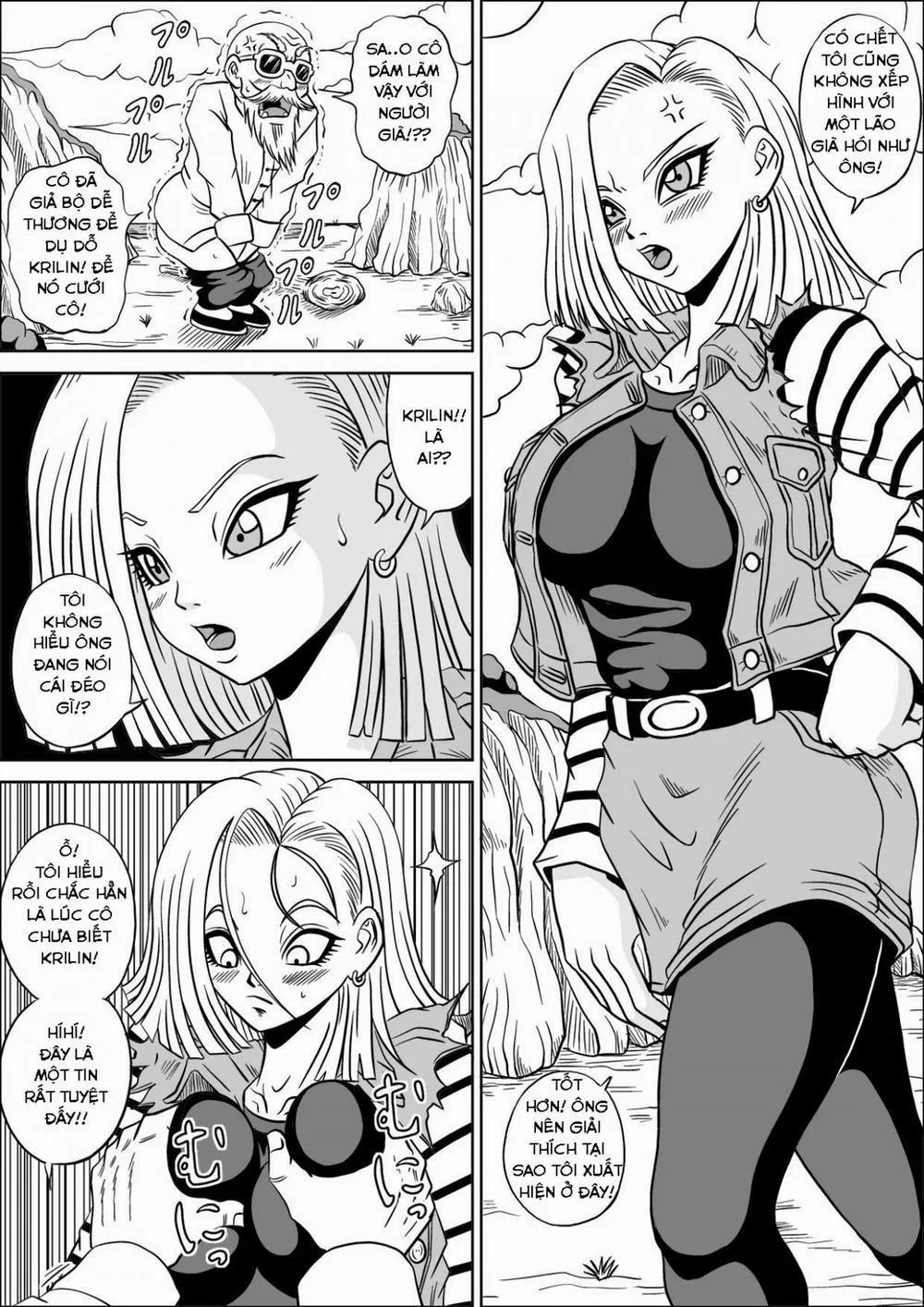 HentaiVN.net - Ảnh 10 - Kame Sennin no Yabou (Dragon Ball Z) - Chương 1