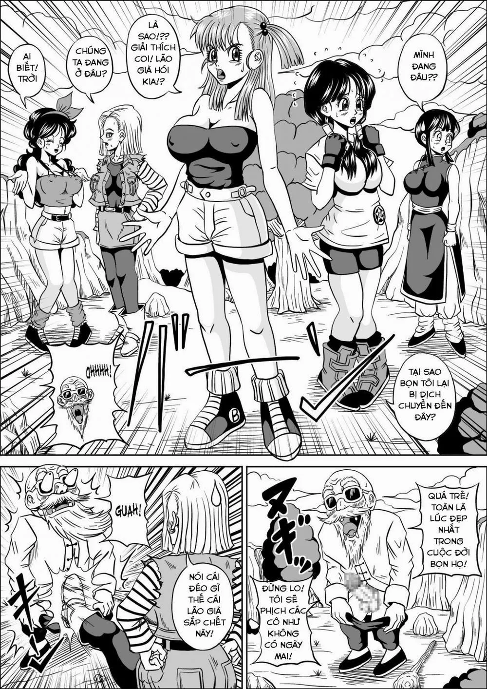 HentaiVN.net - Ảnh 9 - Kame Sennin no Yabou (Dragon Ball Z) - Chương 1