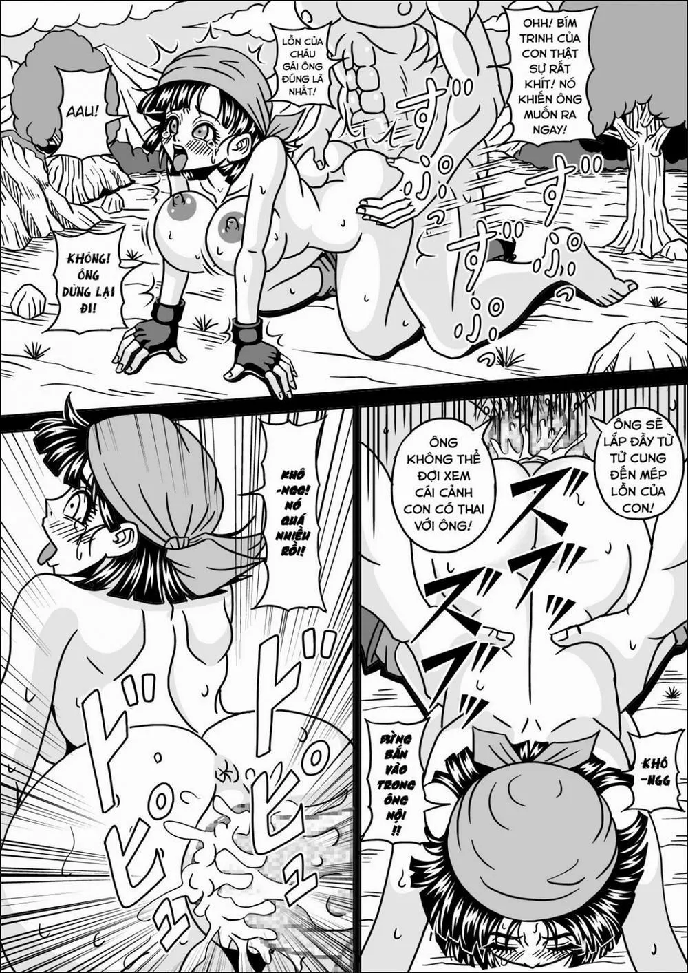 HentaiVN.net - Ảnh 28 - Kame Sennin no Yabou (Dragon Ball Z) - Chương 3