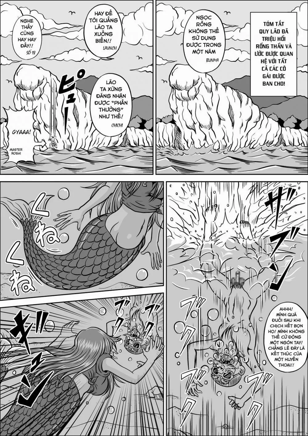 HentaiVN.net - Ảnh 7 - Kame Sennin no Yabou (Dragon Ball Z) - Chương 3