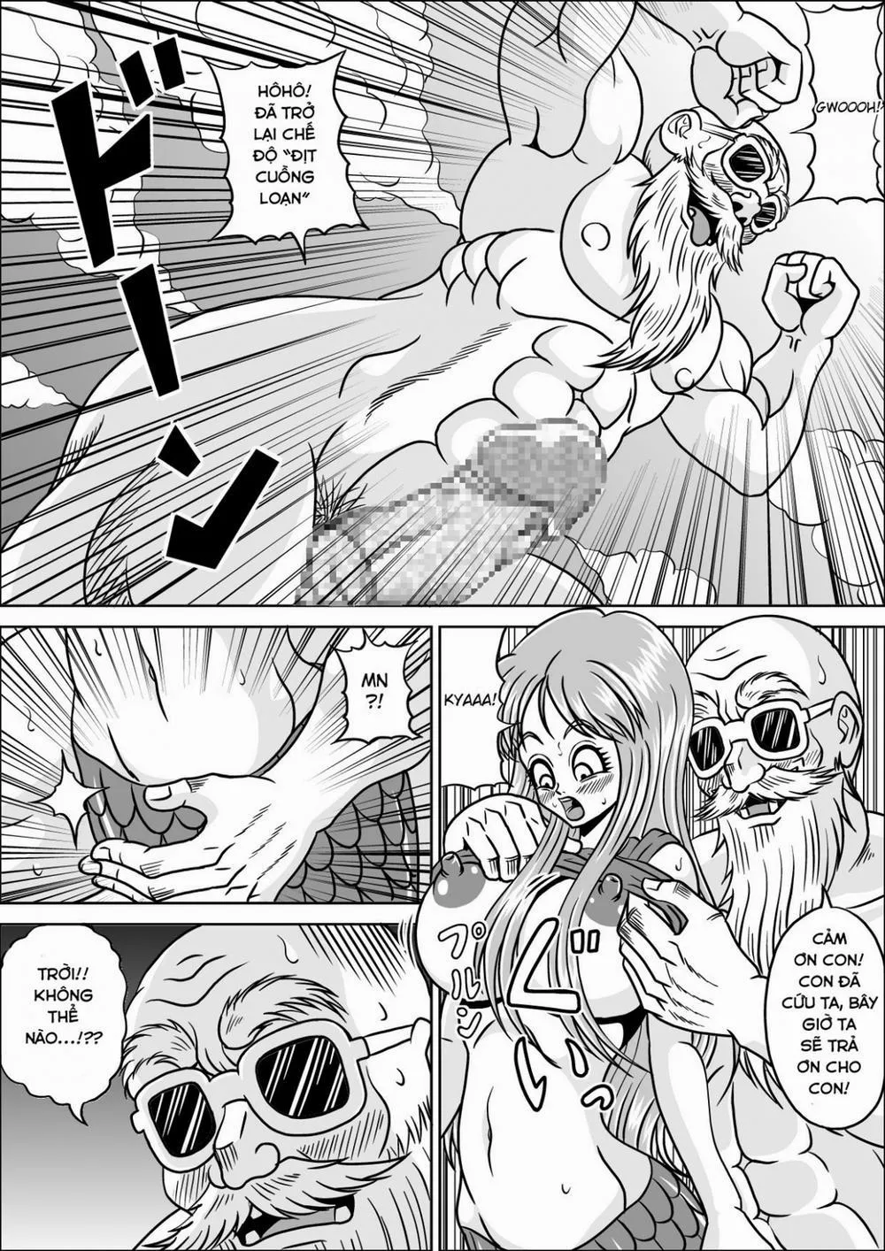 HentaiVN.net - Ảnh 9 - Kame Sennin no Yabou (Dragon Ball Z) - Chương 3