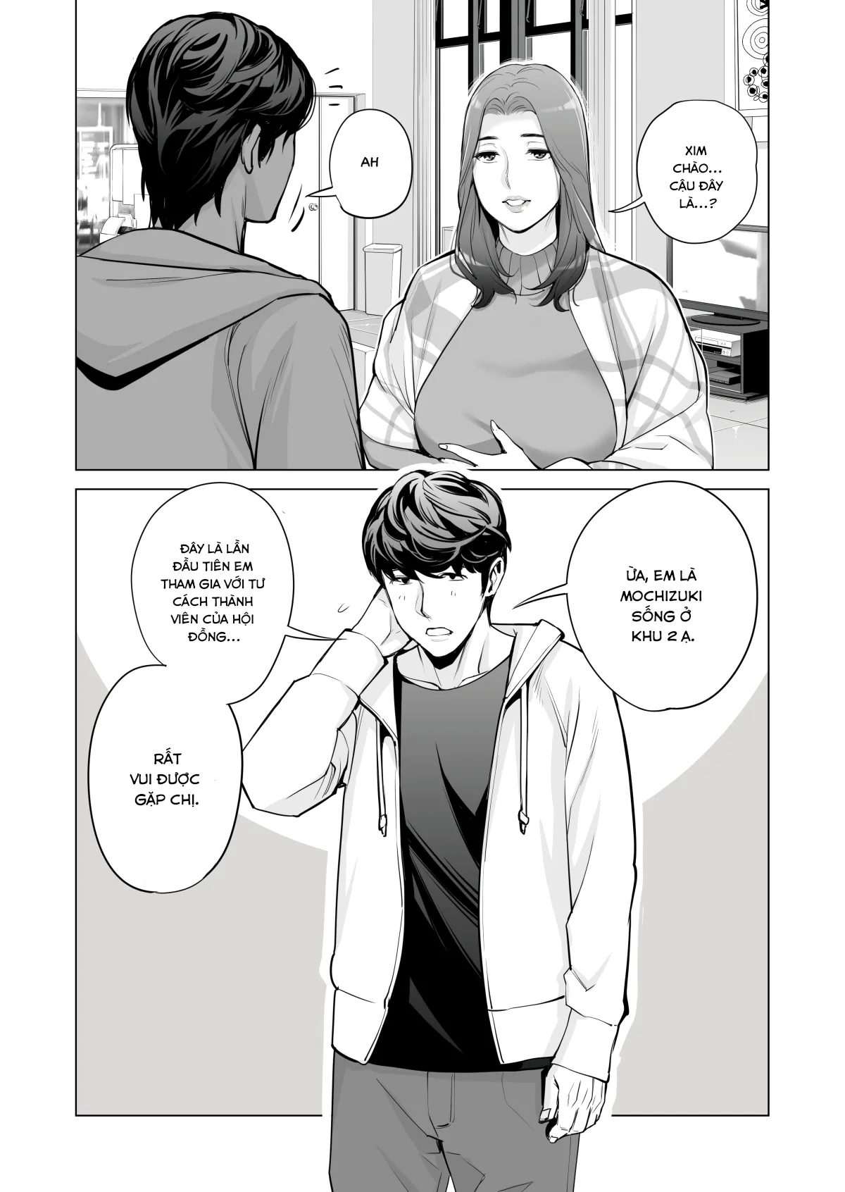 HentaiVN.net - Ảnh 11 - Những cô trợ lý đã có chồng [Jichikai no Hitozuma wa Totemo Ecchi deshita; Neighborhood Associations] - Chap 1