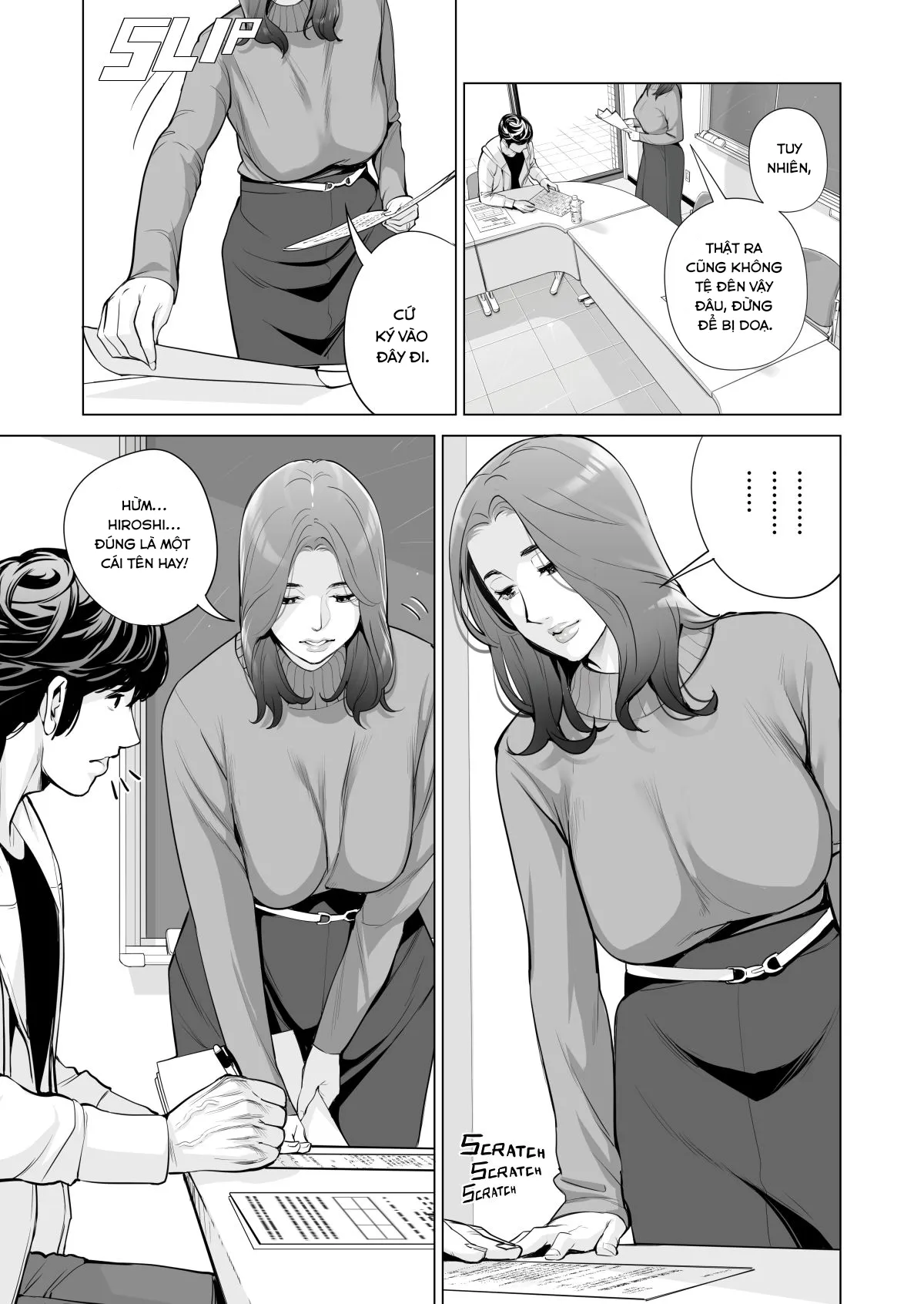 HentaiVN.net - Ảnh 18 - Những cô trợ lý đã có chồng [Jichikai no Hitozuma wa Totemo Ecchi deshita; Neighborhood Associations] - Chap 1