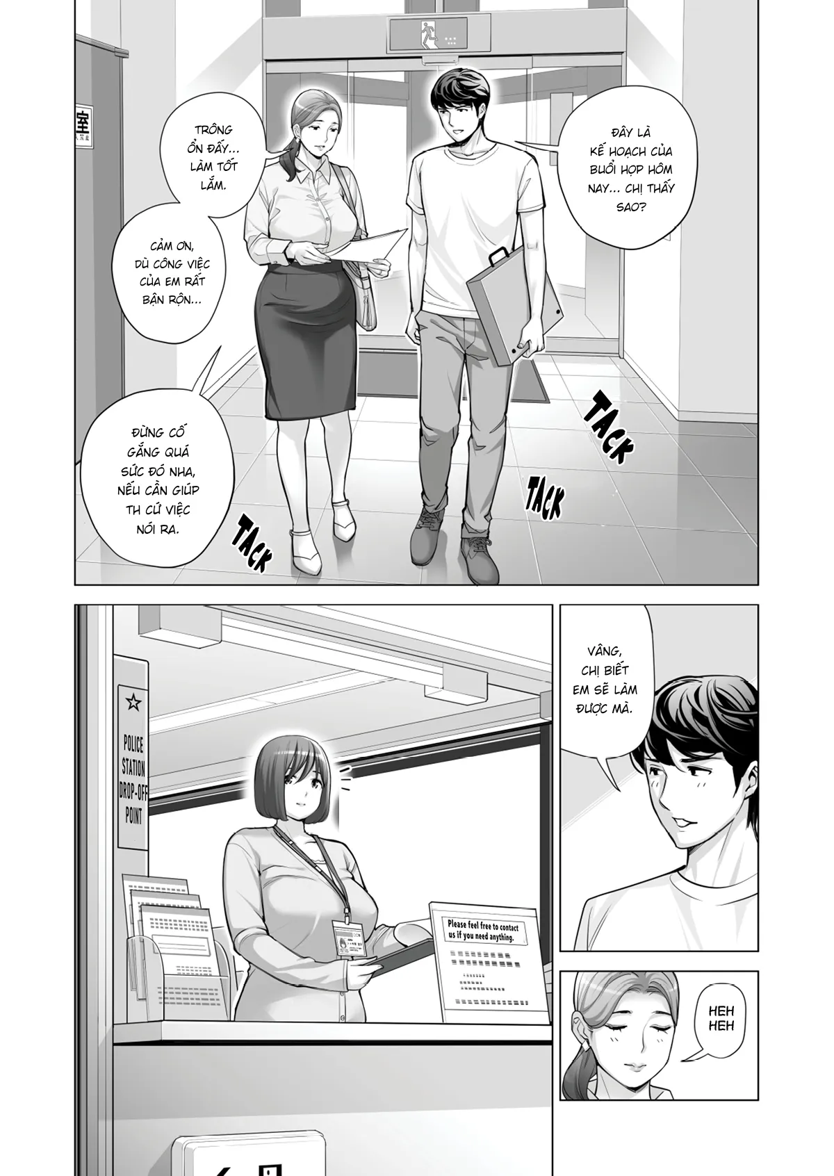 HentaiVN.net - Ảnh 13 - Những cô trợ lý đã có chồng [Jichikai no Hitozuma wa Totemo Ecchi deshita; Neighborhood Associations] - Chap 3
