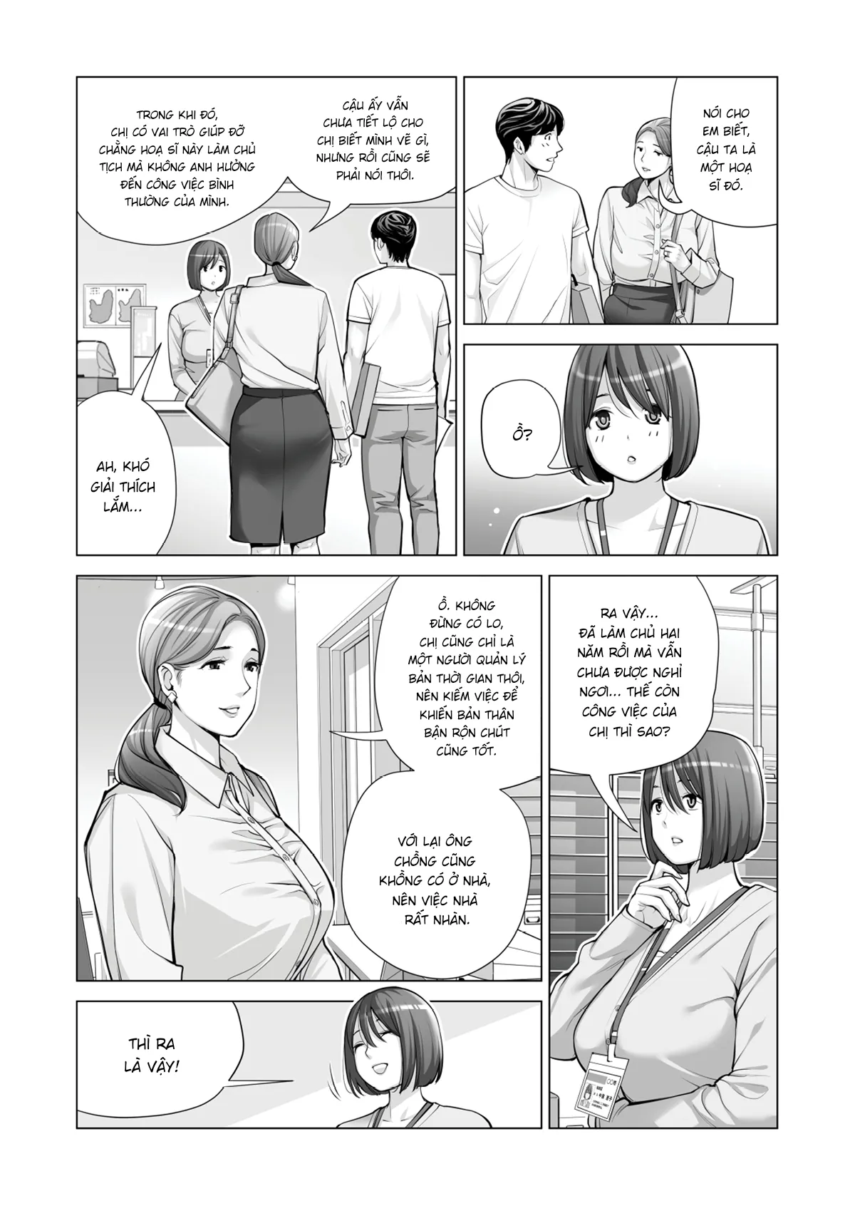HentaiVN.net - Ảnh 16 - Những cô trợ lý đã có chồng [Jichikai no Hitozuma wa Totemo Ecchi deshita; Neighborhood Associations] - Chap 3