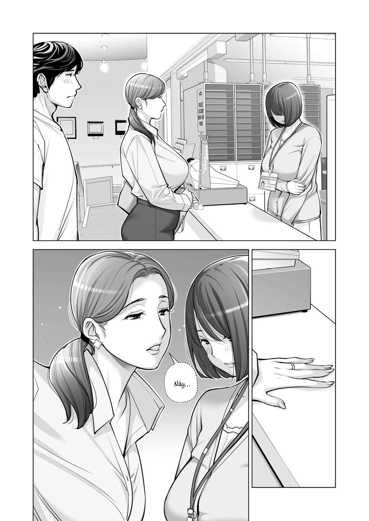HentaiVN.net - Ảnh 24 - Những cô trợ lý đã có chồng [Jichikai no Hitozuma wa Totemo Ecchi deshita; Neighborhood Associations] - Chap 3