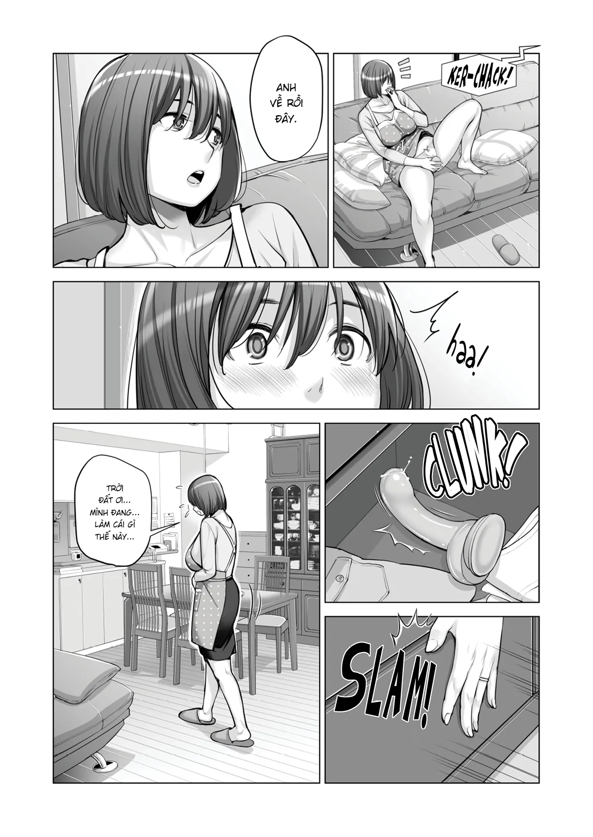 HentaiVN.net - Ảnh 36 - Những cô trợ lý đã có chồng [Jichikai no Hitozuma wa Totemo Ecchi deshita; Neighborhood Associations] - Chap 3