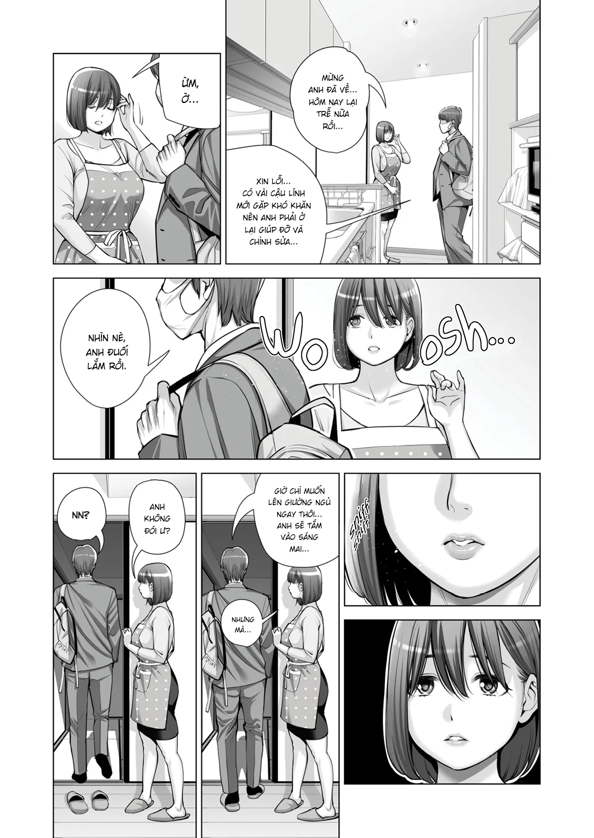 HentaiVN.net - Ảnh 37 - Những cô trợ lý đã có chồng [Jichikai no Hitozuma wa Totemo Ecchi deshita; Neighborhood Associations] - Chap 3