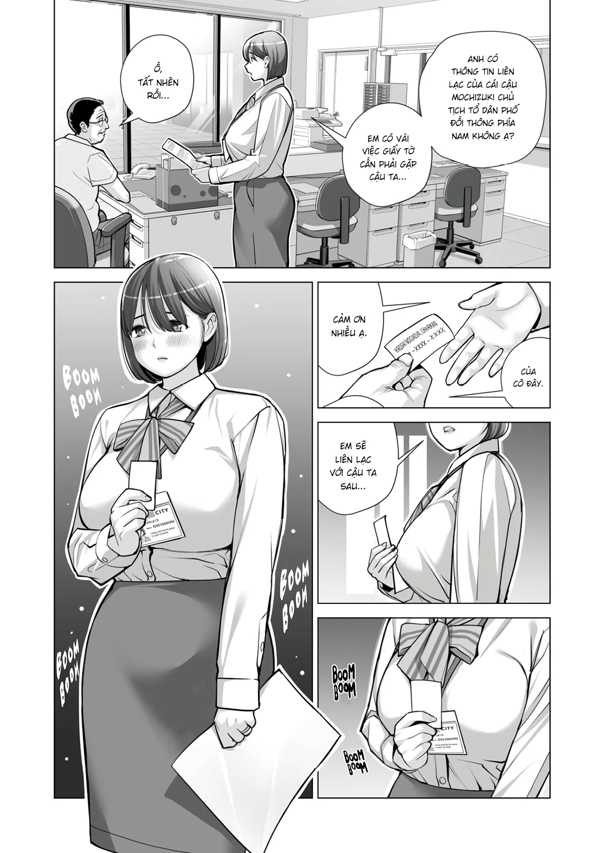 HentaiVN.net - Ảnh 40 - Những cô trợ lý đã có chồng [Jichikai no Hitozuma wa Totemo Ecchi deshita; Neighborhood Associations] - Chap 3
