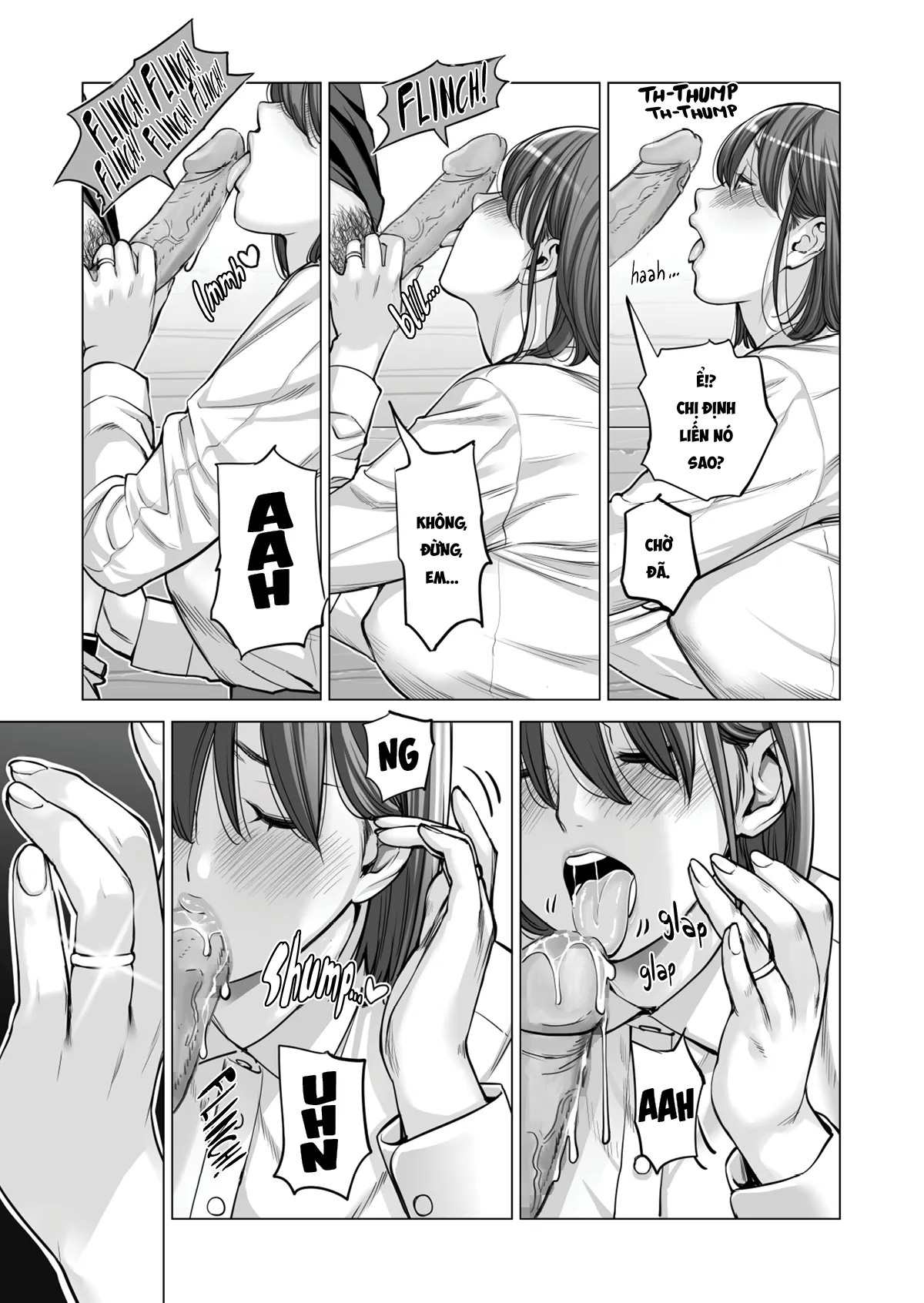 HentaiVN.net - Ảnh 21 - Những cô trợ lý đã có chồng [Jichikai no Hitozuma wa Totemo Ecchi deshita; Neighborhood Associations] - Chap 4