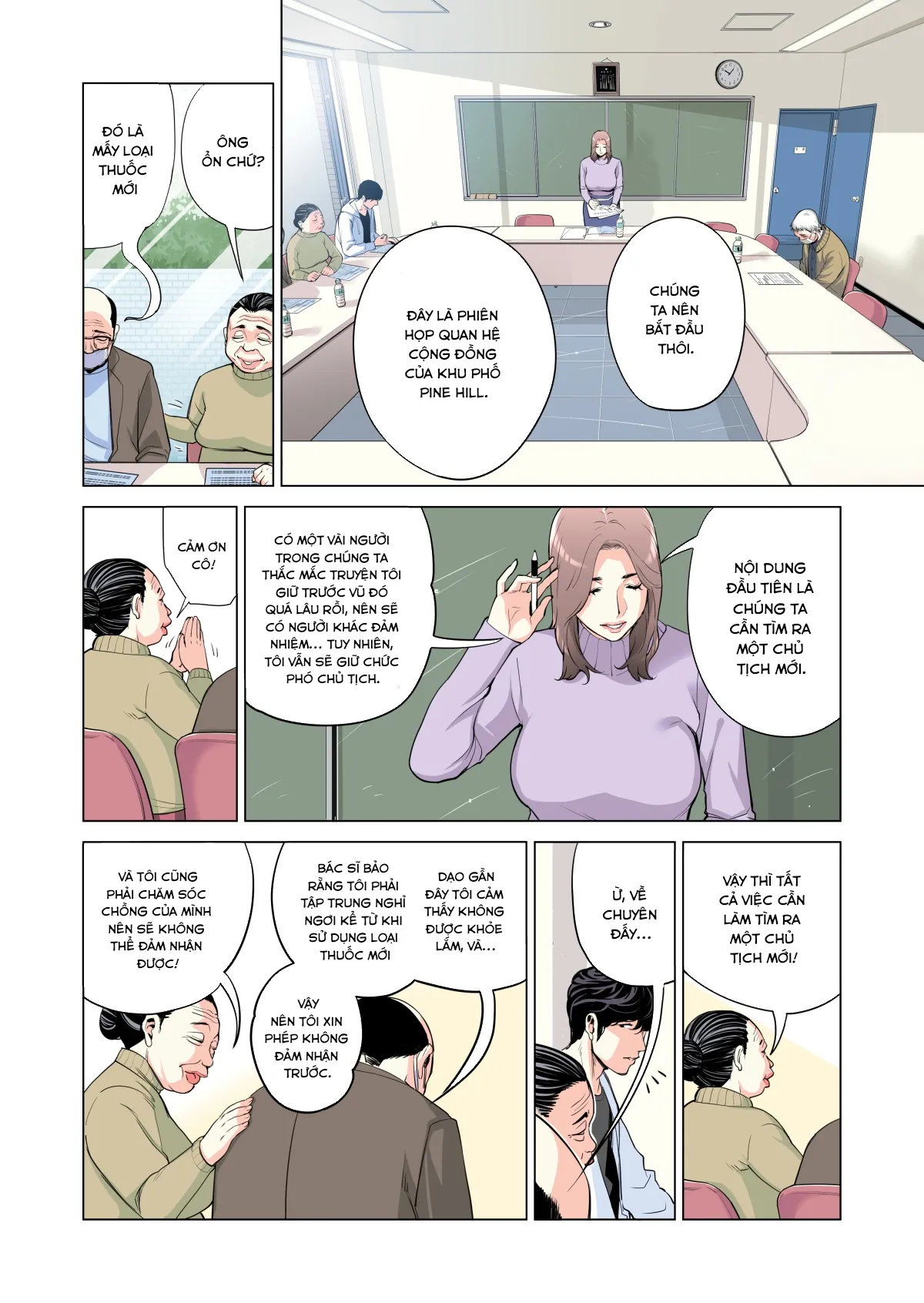 HentaiVN.net - Ảnh 14 - Những cô trợ lý đã có chồng [Jichikai no Hitozuma wa Totemo Ecchi deshita; Neighborhood Associations] - Chap 1 full màu