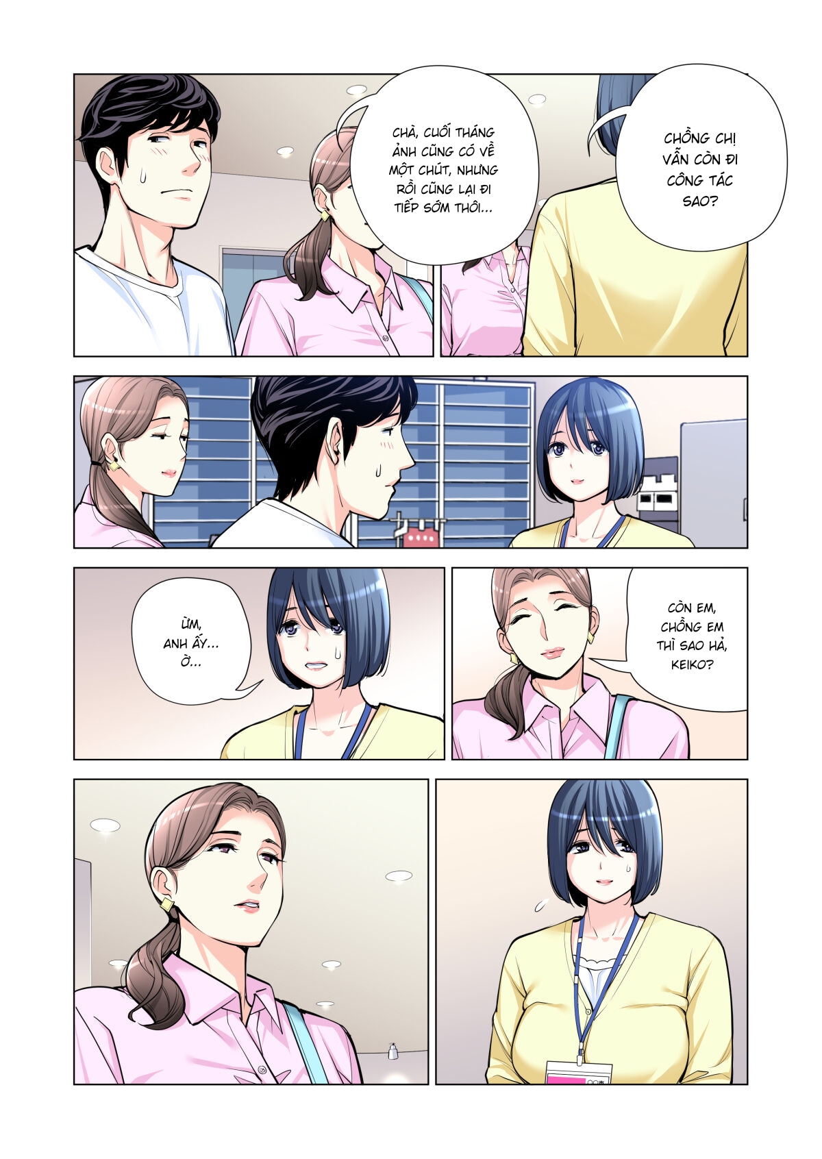HentaiVN.net - Ảnh 16 - Những cô trợ lý đã có chồng [Jichikai no Hitozuma wa Totemo Ecchi deshita; Neighborhood Associations] - Chap 3 Full màu