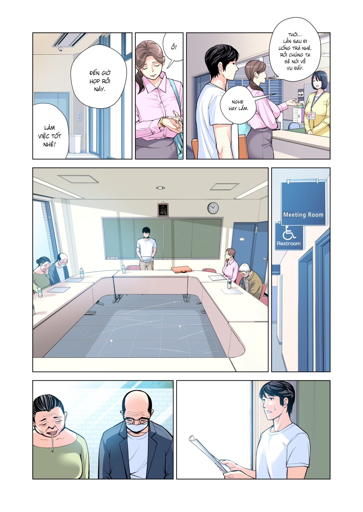HentaiVN.net - Ảnh 17 - Những cô trợ lý đã có chồng [Jichikai no Hitozuma wa Totemo Ecchi deshita; Neighborhood Associations] - Chap 3 Full màu