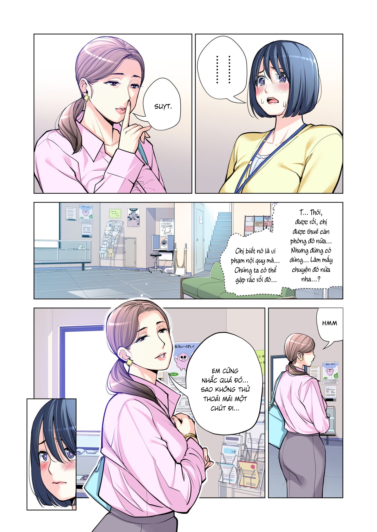 HentaiVN.net - Ảnh 26 - Những cô trợ lý đã có chồng [Jichikai no Hitozuma wa Totemo Ecchi deshita; Neighborhood Associations] - Chap 3 Full màu