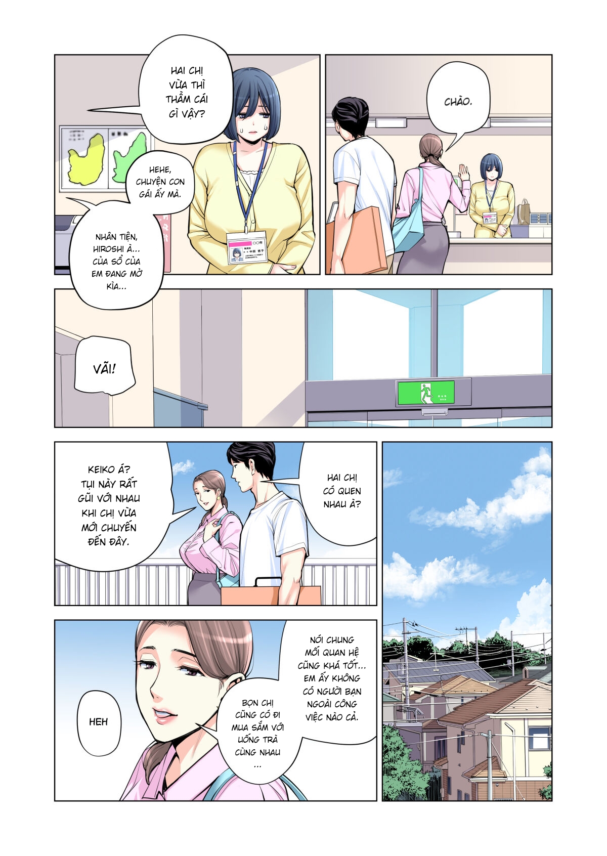 HentaiVN.net - Ảnh 27 - Những cô trợ lý đã có chồng [Jichikai no Hitozuma wa Totemo Ecchi deshita; Neighborhood Associations] - Chap 3 Full màu