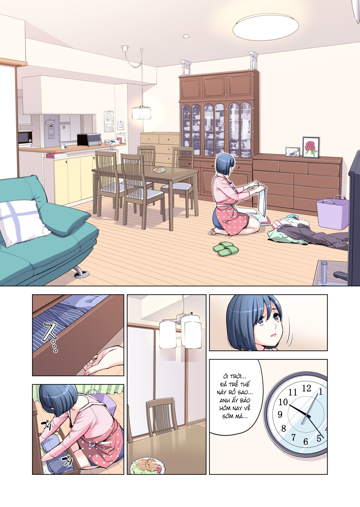 HentaiVN.net - Ảnh 32 - Những cô trợ lý đã có chồng [Jichikai no Hitozuma wa Totemo Ecchi deshita; Neighborhood Associations] - Chap 3 Full màu