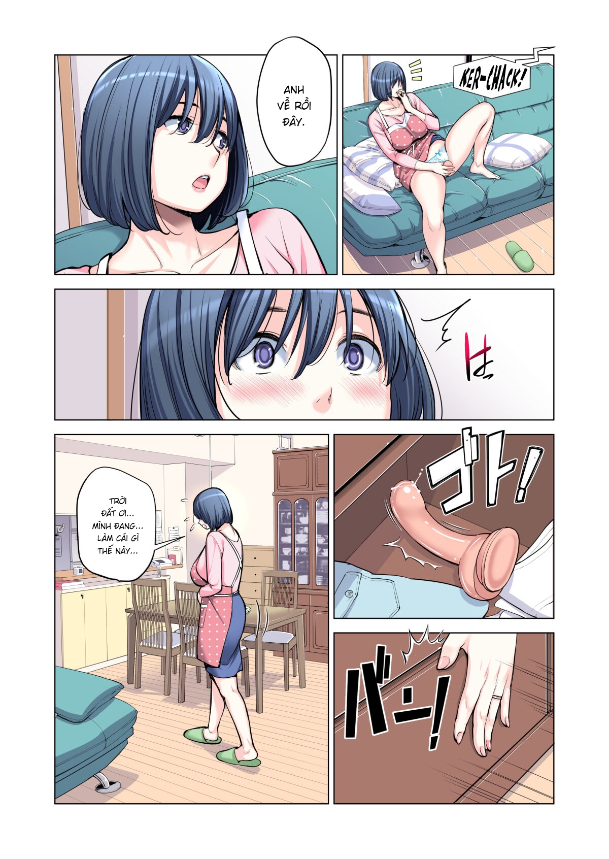 HentaiVN.net - Ảnh 37 - Những cô trợ lý đã có chồng [Jichikai no Hitozuma wa Totemo Ecchi deshita; Neighborhood Associations] - Chap 3 Full màu