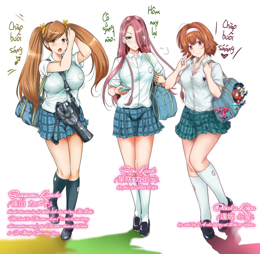 HentaiVN.net - Ảnh 6 - Chuyến tham quan trải nghiệm lợi cho tôi [Chuyến tham quan trải nghiệm lợi cho tôi ~Chỉ có tôi là trai giả gái!!; Oretoku Shuugakuryokou ~Otoko wa Jyosou shita Ore dake!!; 俺得修学旅行～男は女装した俺だけ!!] - 00. Một số thông tin
