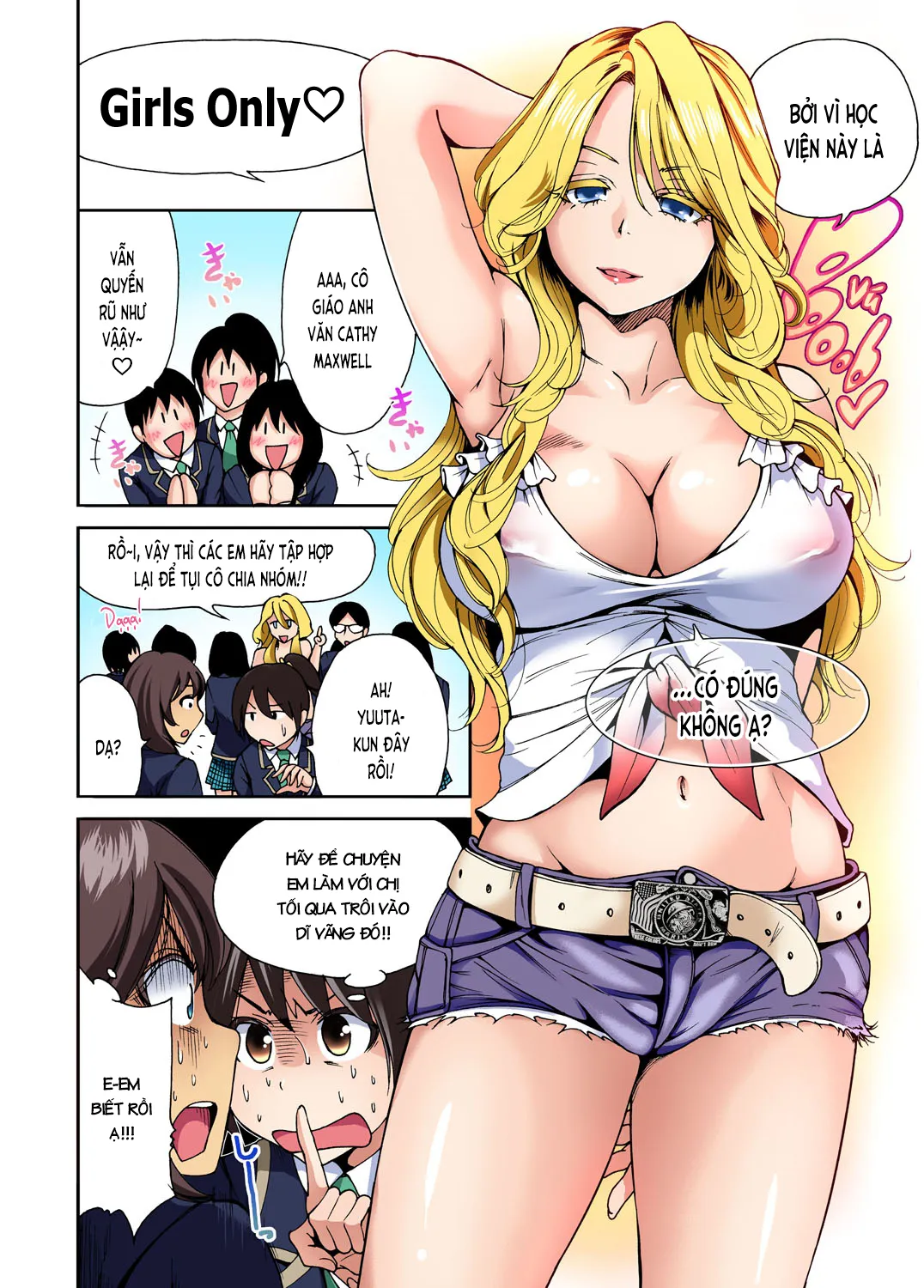 HentaiVN.net - Ảnh 19 - Chuyến tham quan trải nghiệm lợi cho tôi [Chuyến tham quan trải nghiệm lợi cho tôi ~Chỉ có tôi là trai giả gái!!; Oretoku Shuugakuryokou ~Otoko wa Jyosou shita Ore dake!!; 俺得修学旅行～男は女装した俺だけ!!] - Ch.03 Ogata Honami?